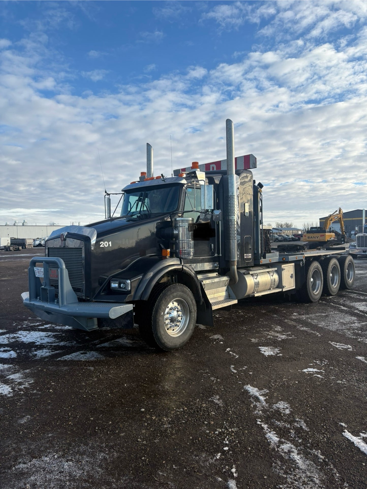 2007 KW T800 Tri Drive Winch Truck