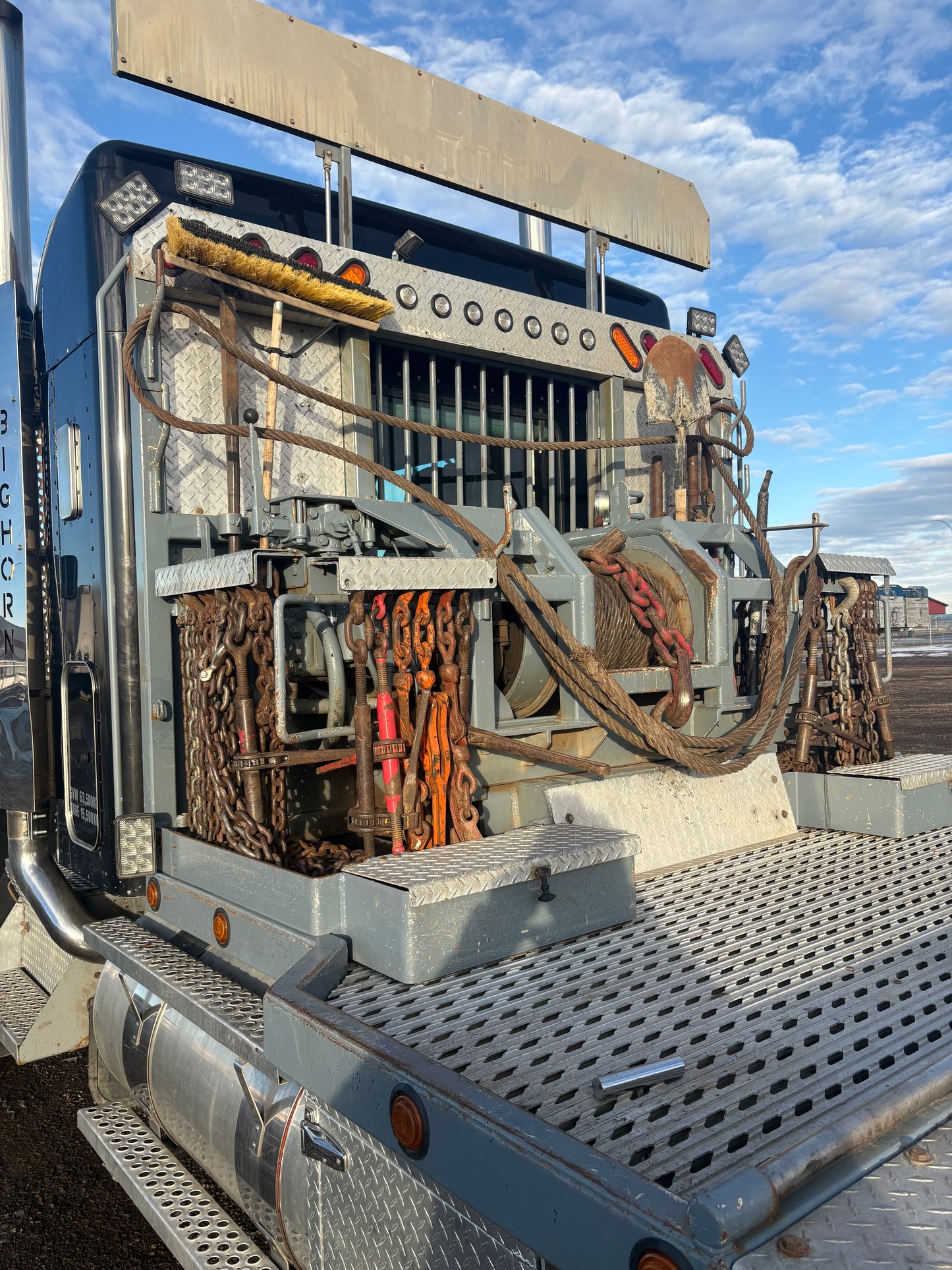 2007 KW T800 Tri Drive Winch Truck