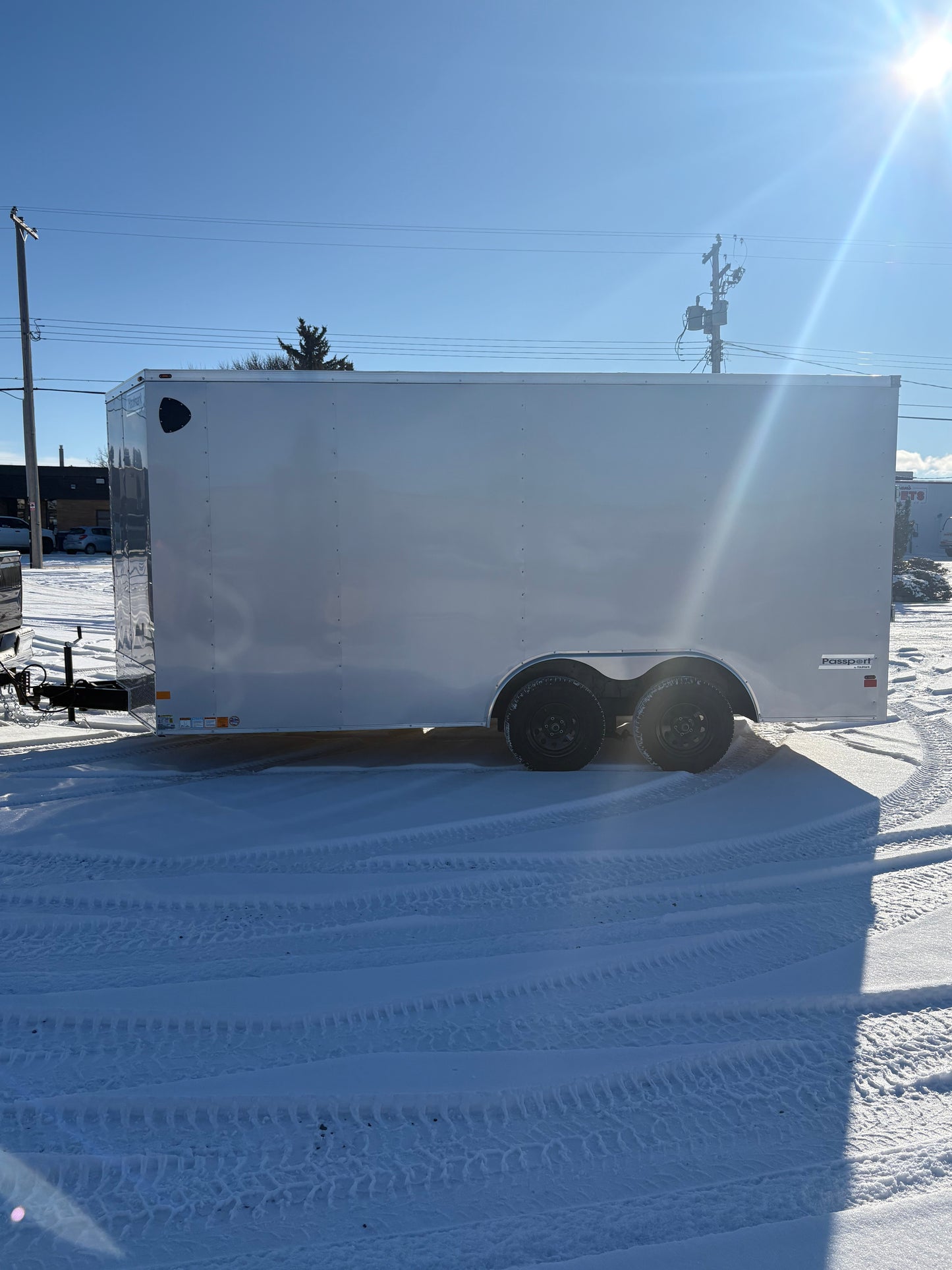 New Haulmark 85x16 Deluxe Cargo Trailer