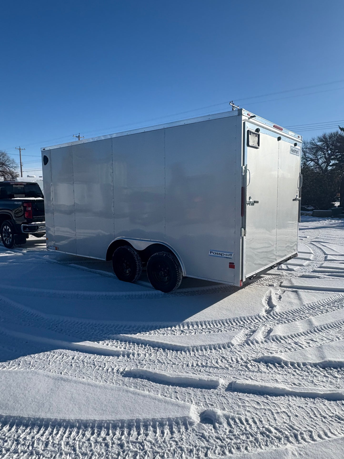 New Haulmark 85x16 Deluxe Cargo Trailer