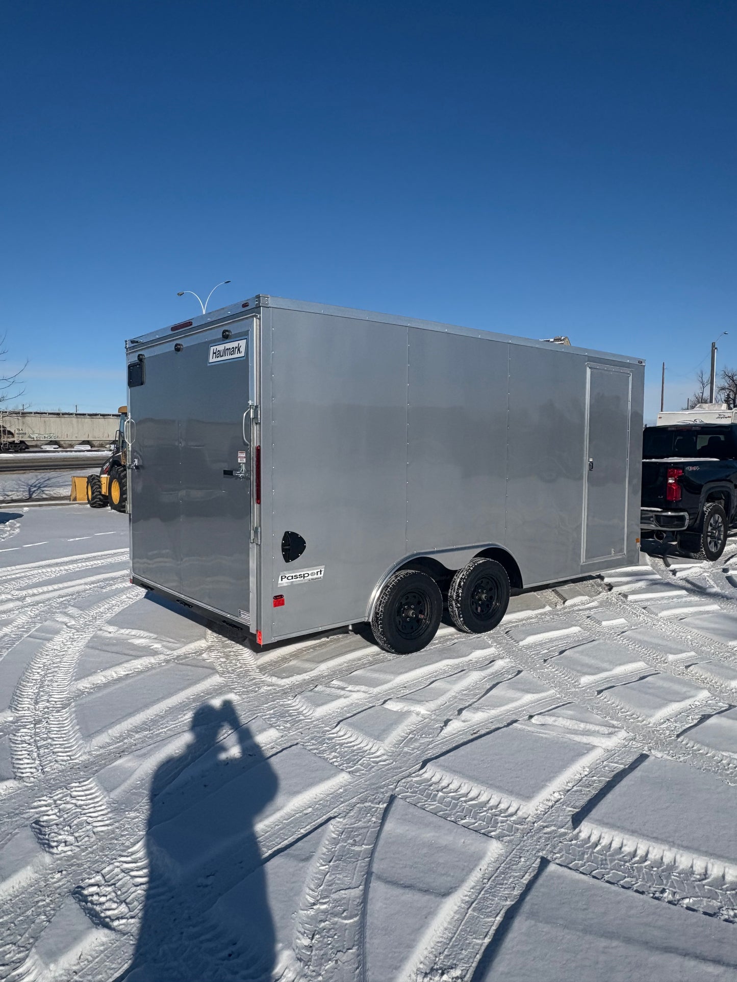 New Haulmark 85x16 Deluxe Cargo Trailer