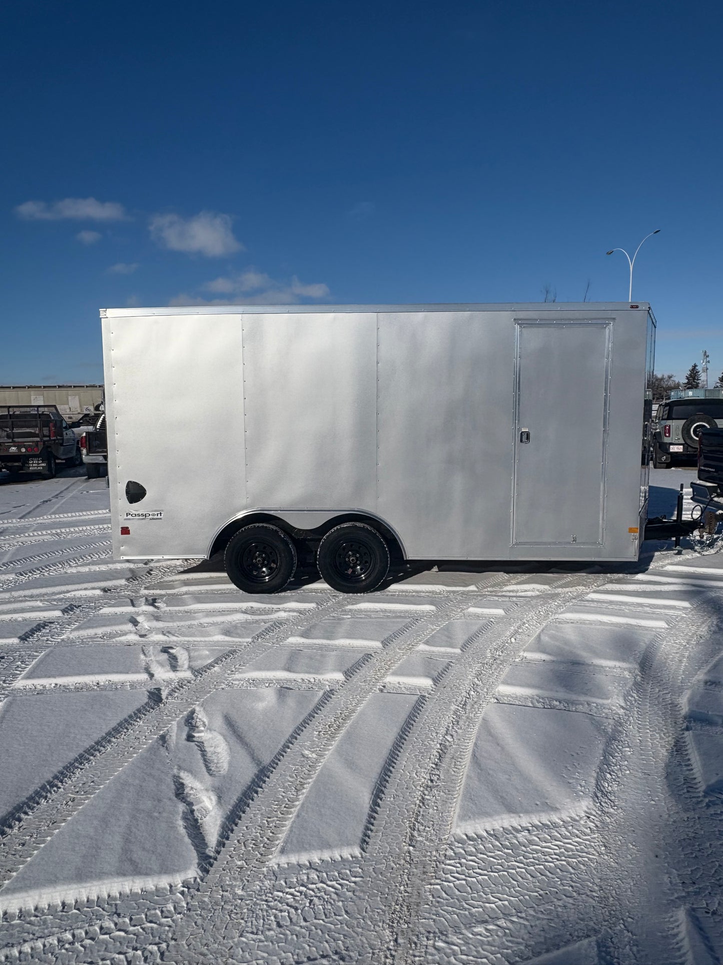 New Haulmark 85x16 Deluxe Cargo Trailer