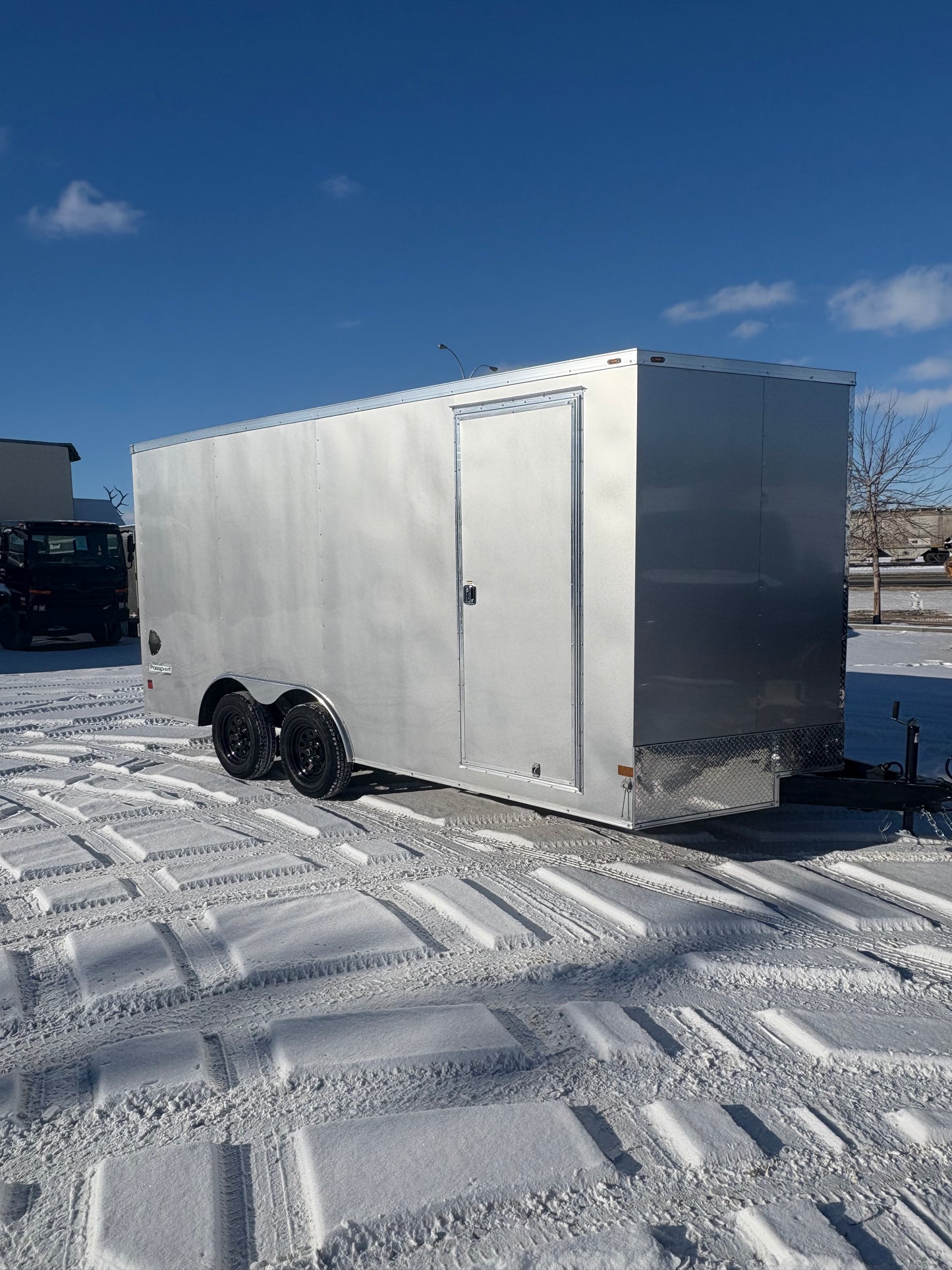 New Haulmark 85x16 Deluxe Cargo Trailer