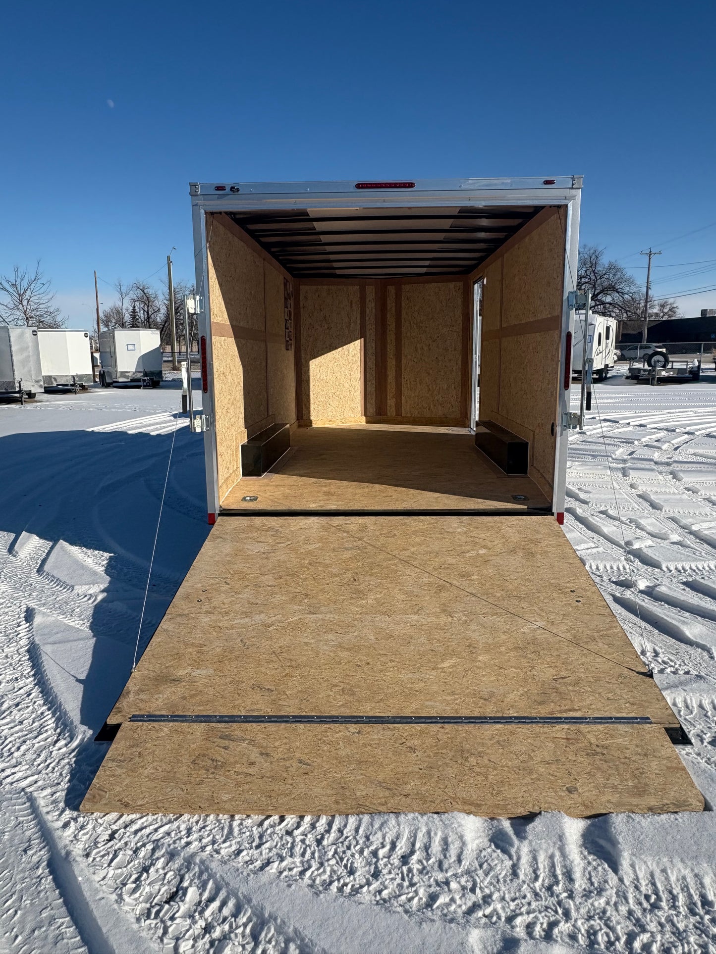 New Haulmark 85x16 Deluxe Cargo Trailer