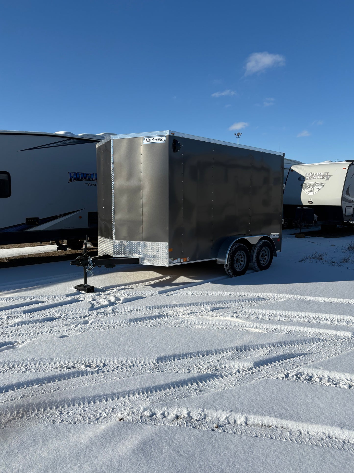 New Haulmark 7x12 Deluxe Cargo Trailer