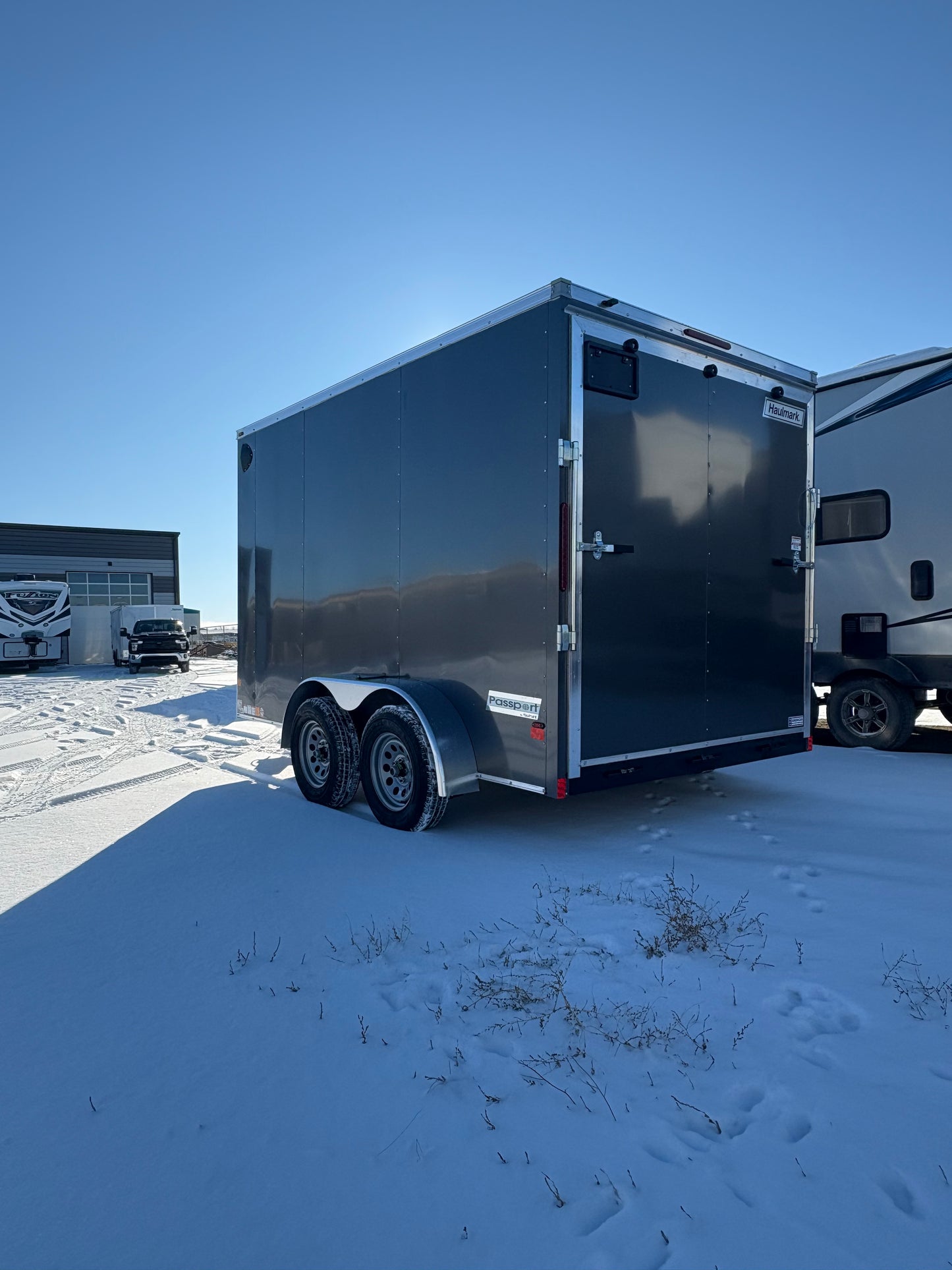 New Haulmark 7x12 Deluxe Cargo Trailer