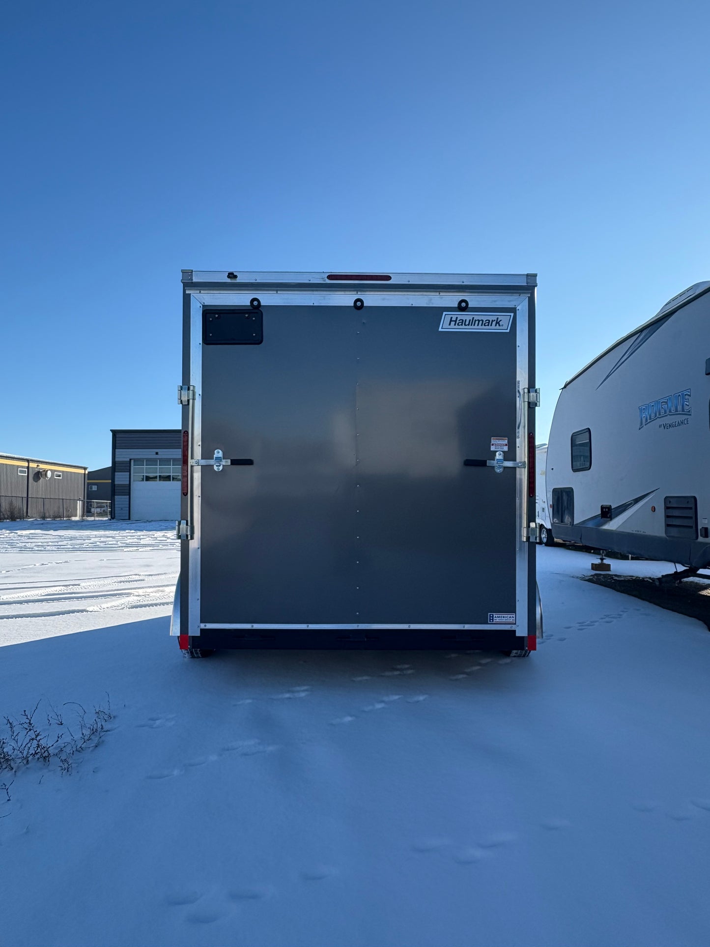 New Haulmark 7x12 Deluxe Cargo Trailer