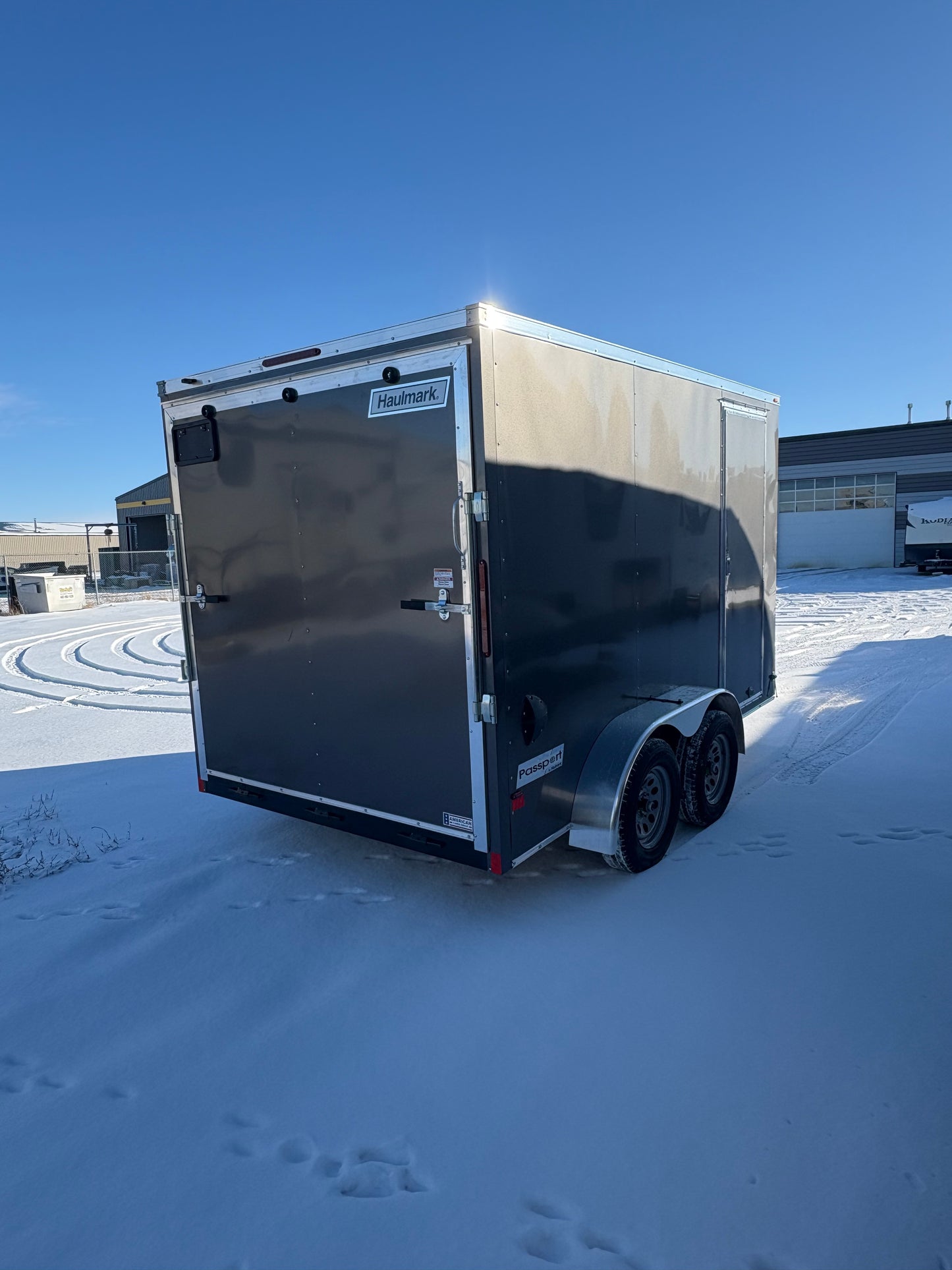 New Haulmark 7x12 Deluxe Cargo Trailer