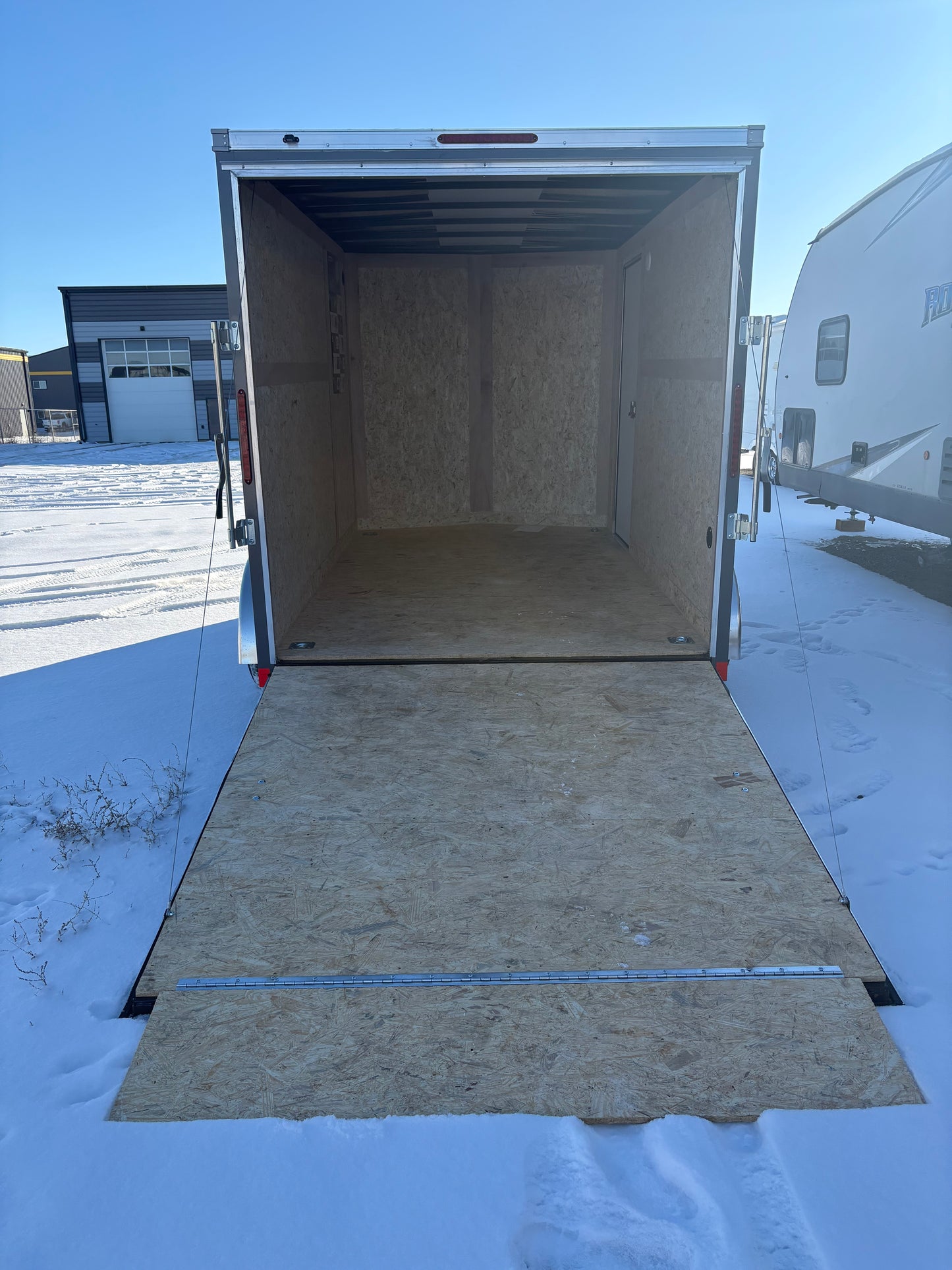 New Haulmark 7x12 Deluxe Cargo Trailer