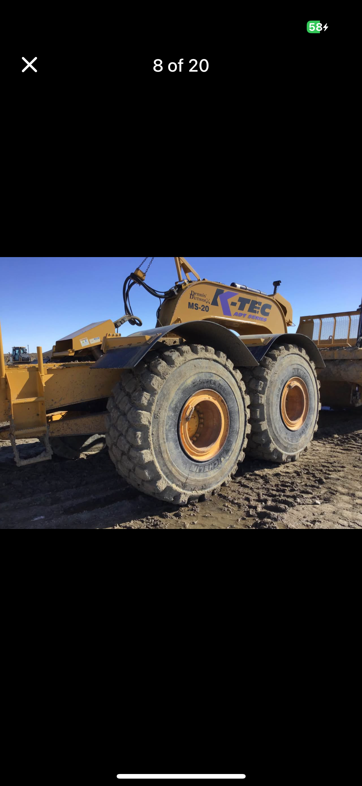 2012 Volvo A40F ADT Pull Scraper