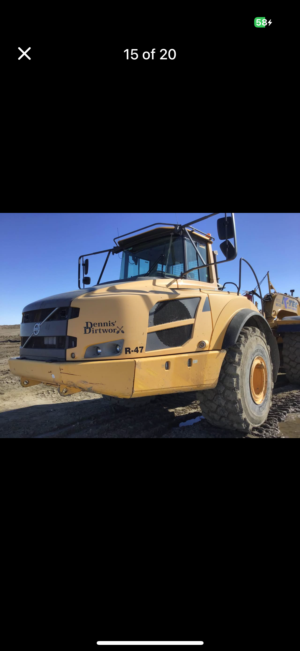 2012 Volvo A40F ADT Pull Scraper