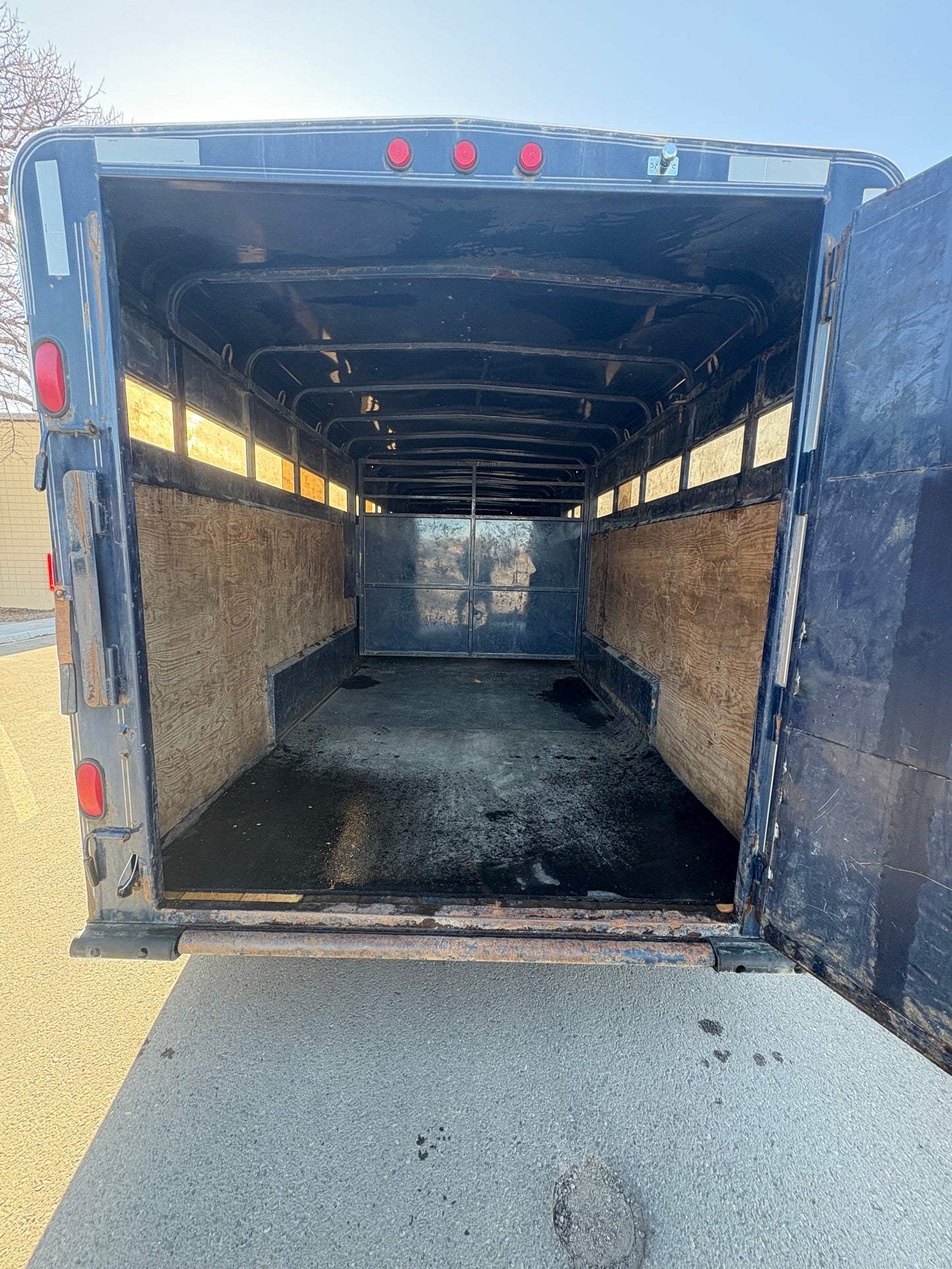 2002 Mustang 7x20 Stock Trailer