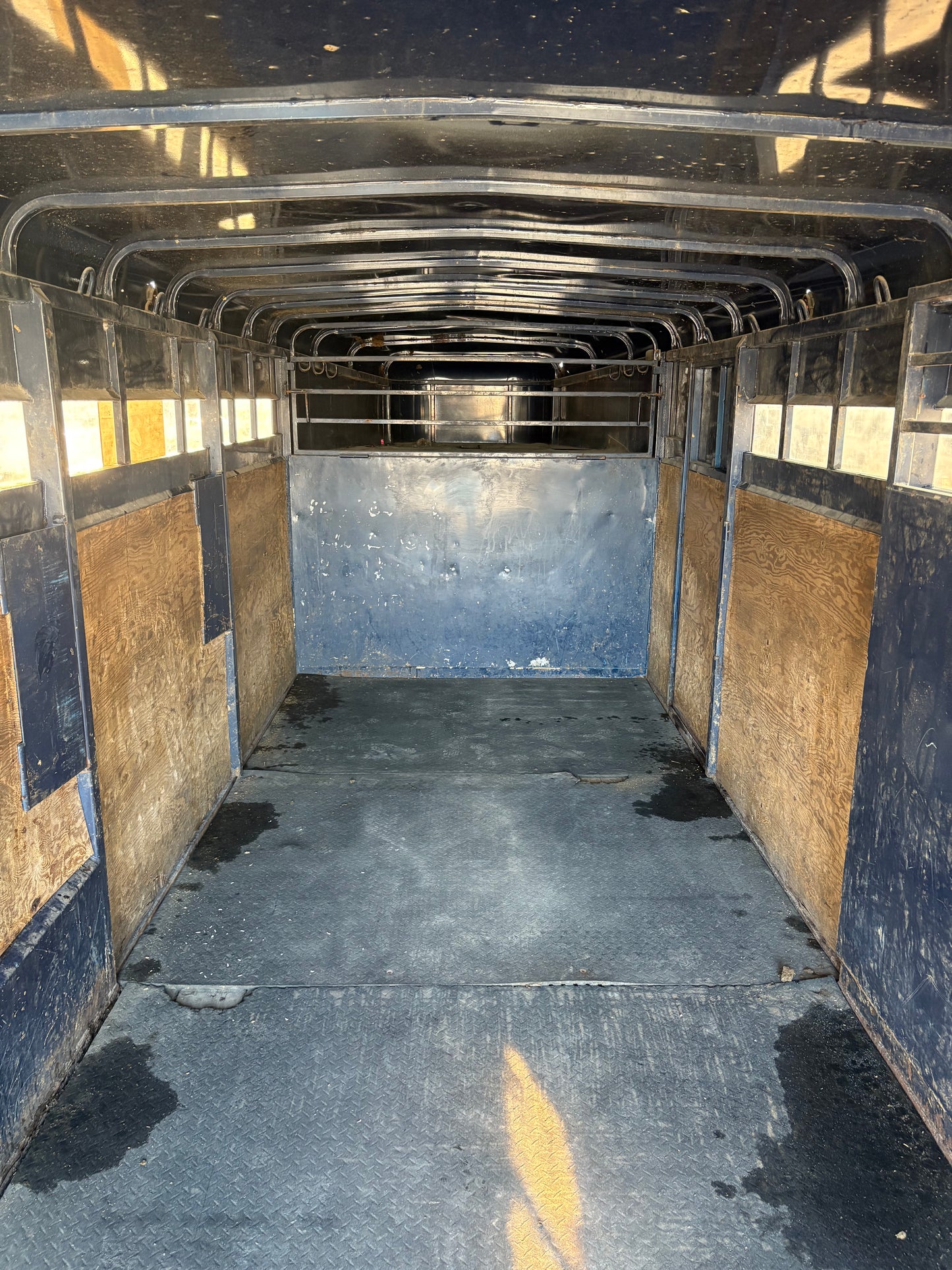 2002 Mustang 7x20 Stock Trailer