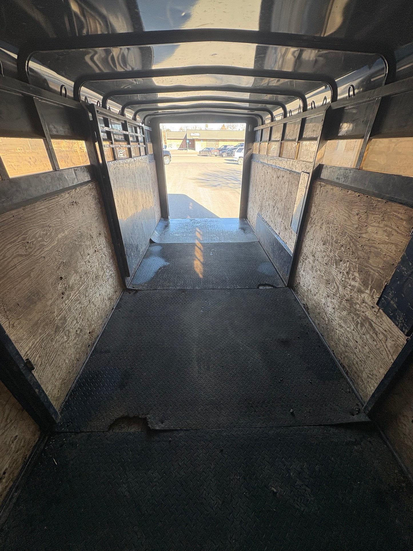 2002 Mustang 7x20 Stock Trailer