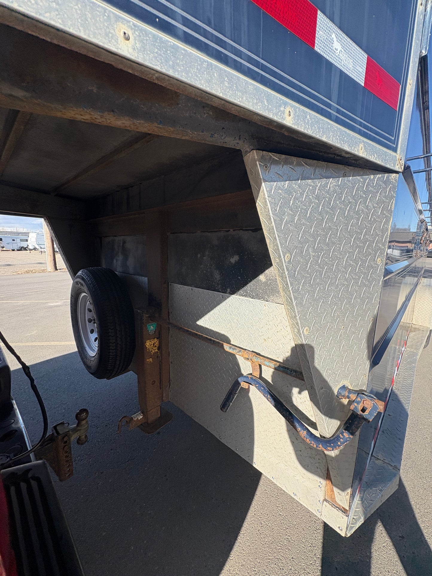2002 Mustang 7x20 Stock Trailer