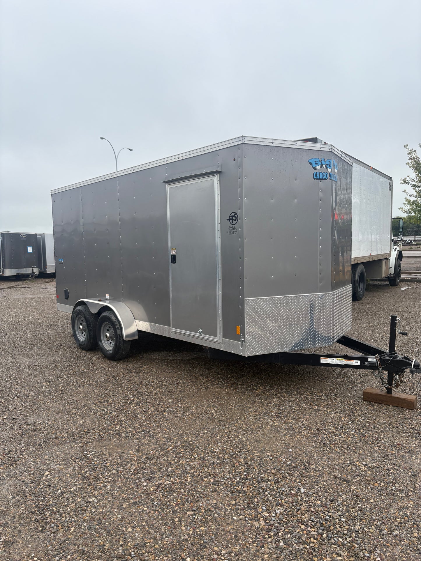 2022 C&B Big10 7x16 V Nose Cargo Trailer