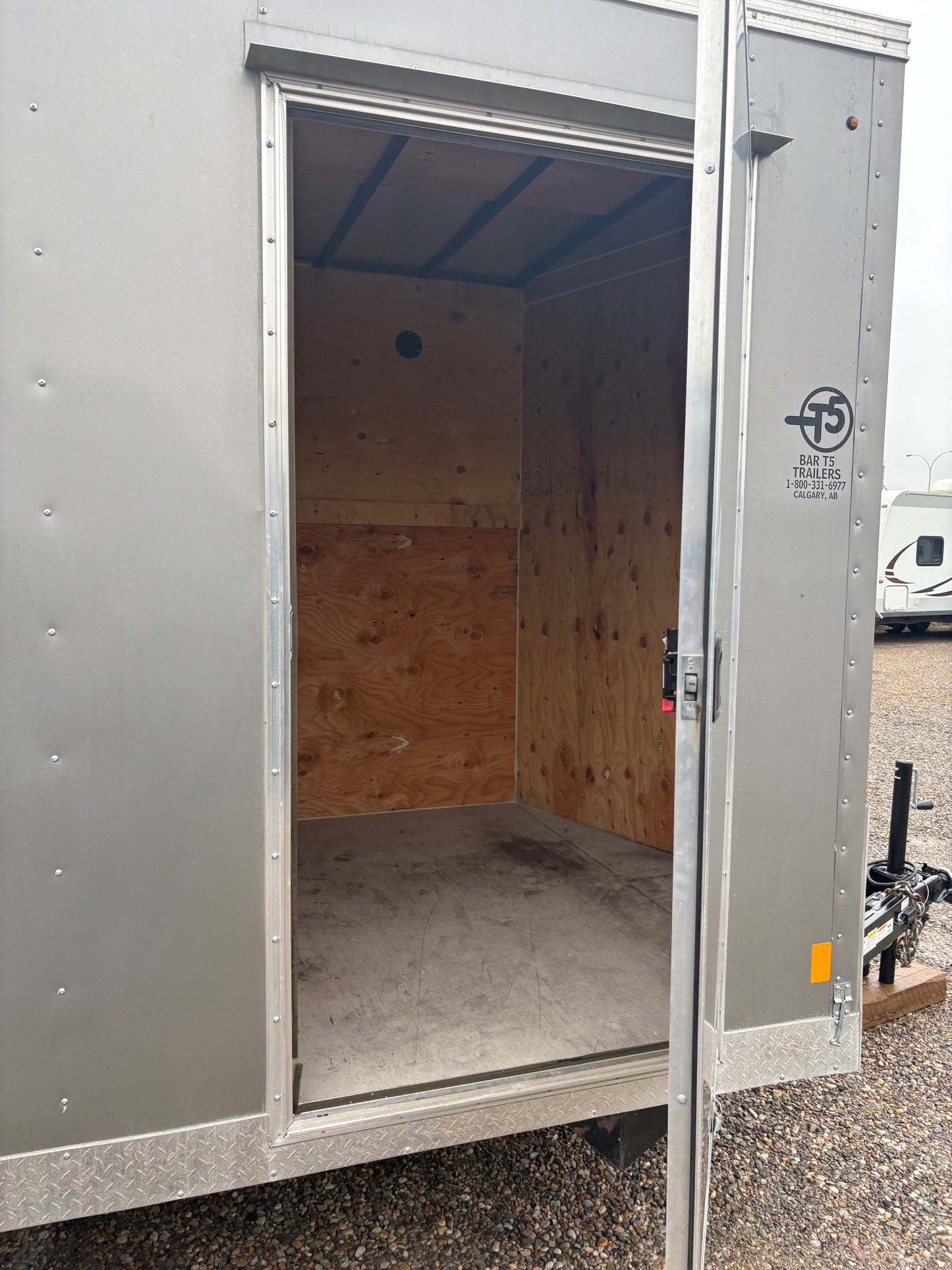 2022 C&B Big10 7x16 V Nose Cargo Trailer