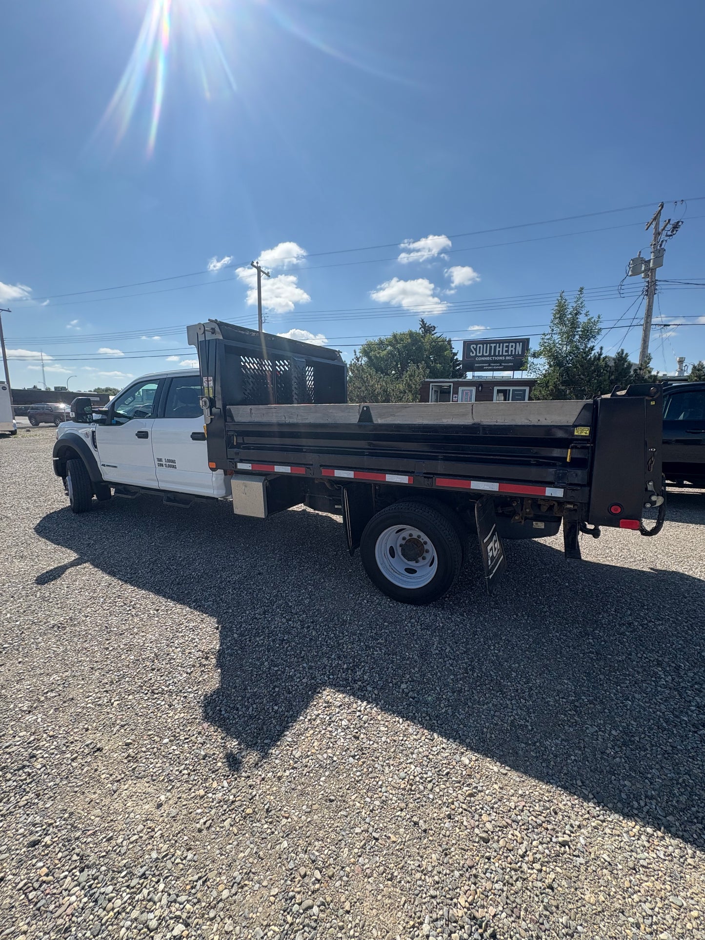 2021 F-550 Diesel Crew 4x4 W/ 12ft Steel Dump Box