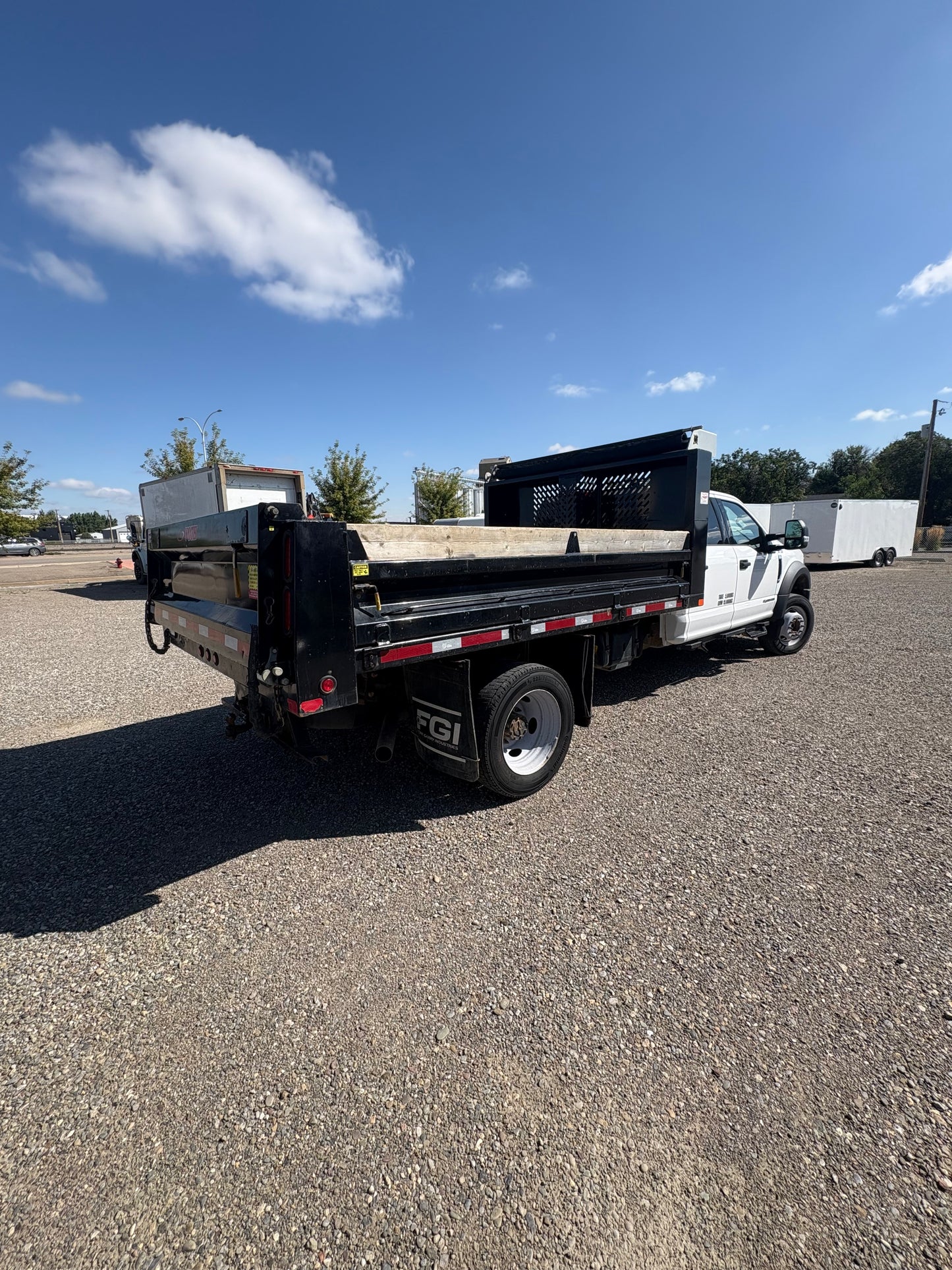 2021 F-550 Diesel Crew 4x4 W/ 12ft Steel Dump Box
