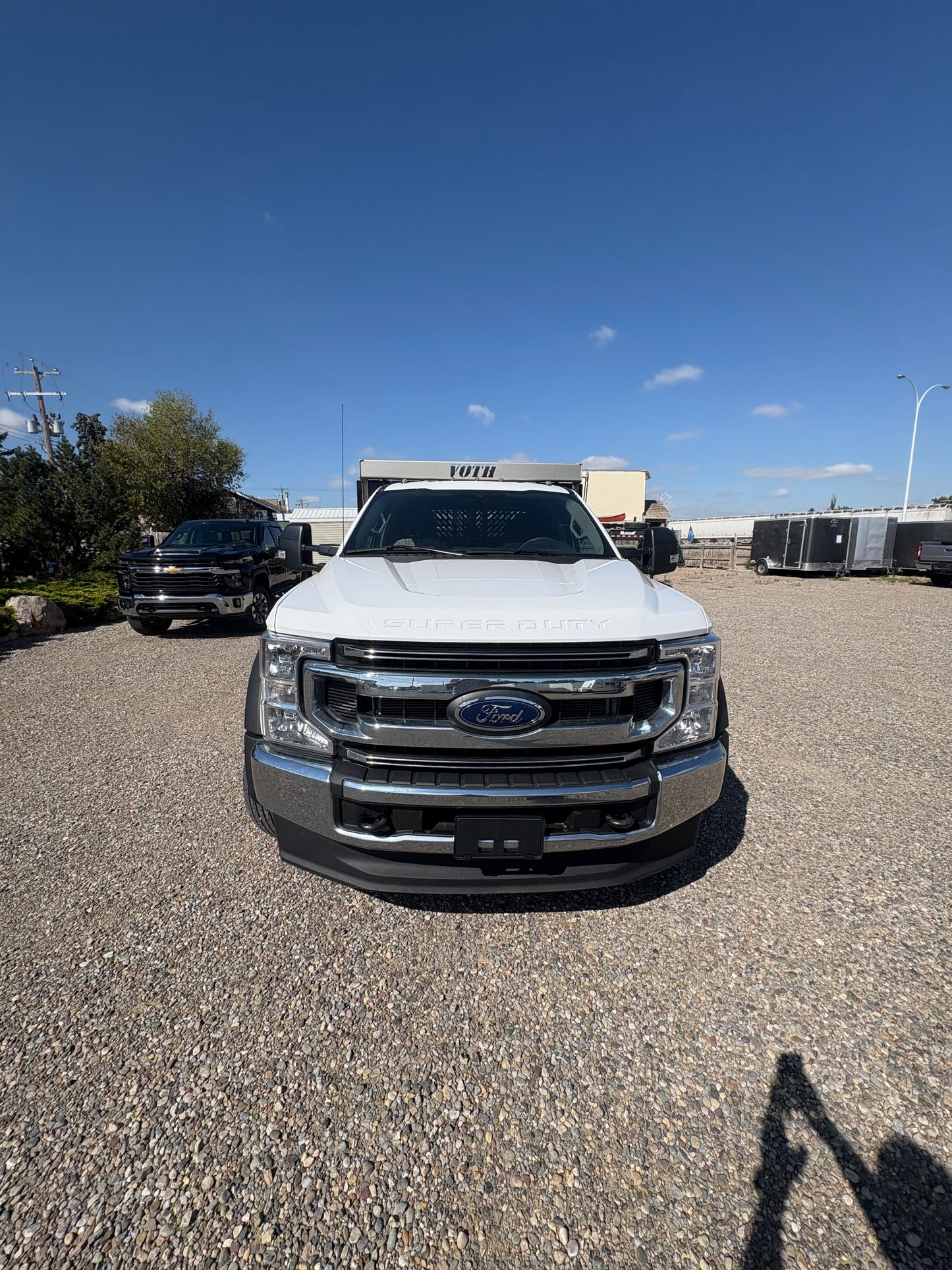 2021 F-550 Diesel Crew 4x4 W/ 12ft Steel Dump Box