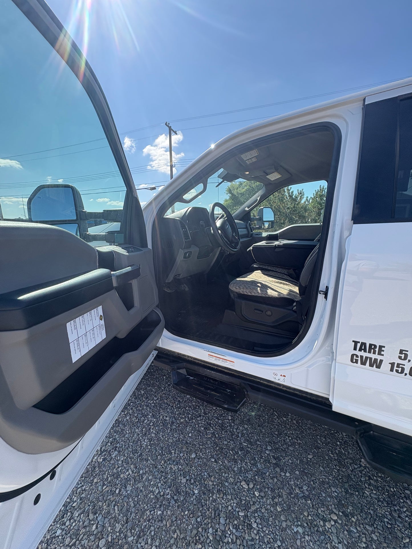 2021 F-550 Diesel Crew 4x4 W/ 12ft Steel Dump Box