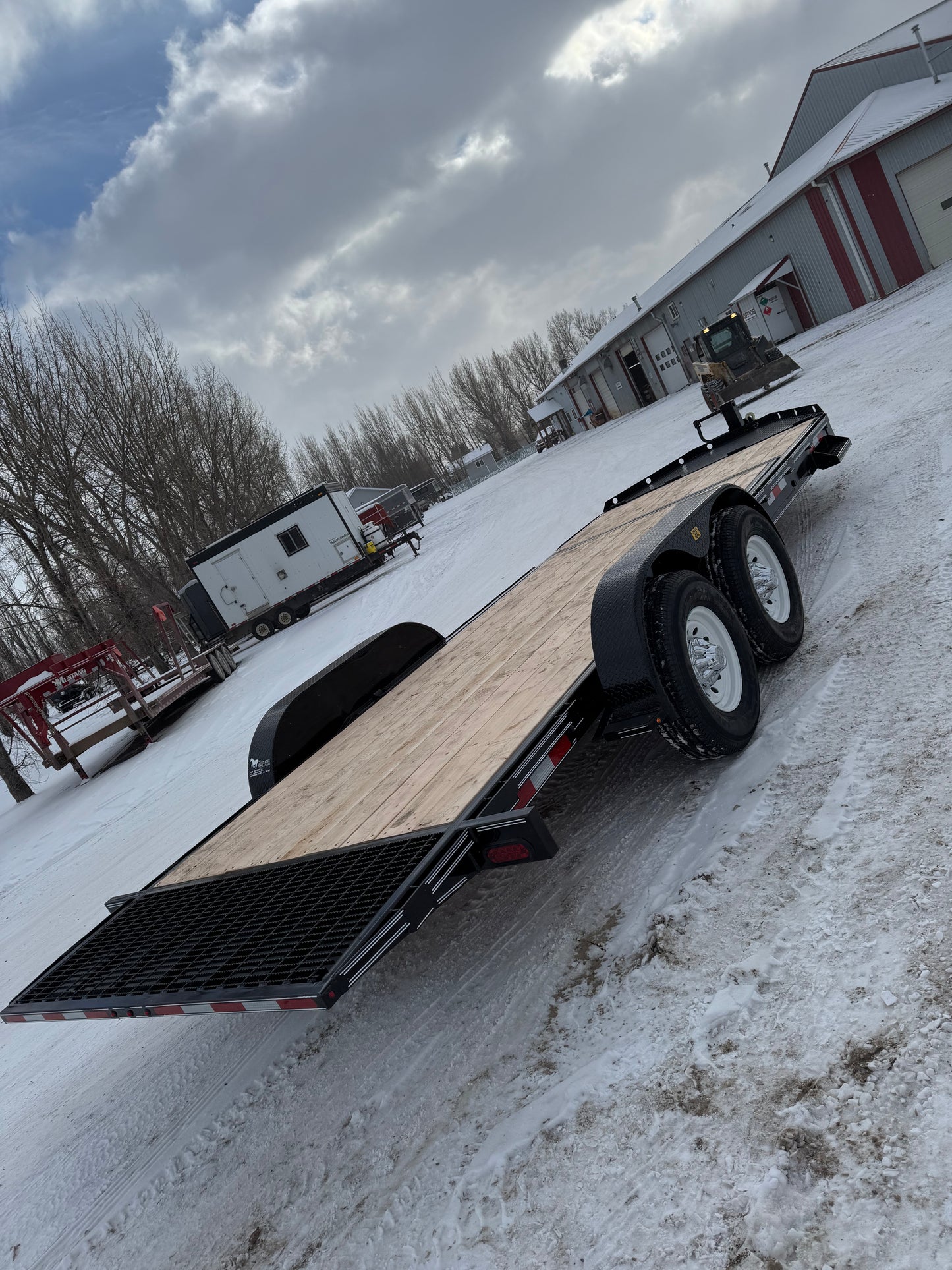 New 2025 Mustang Lowboy TILT Flat Deck Trailer