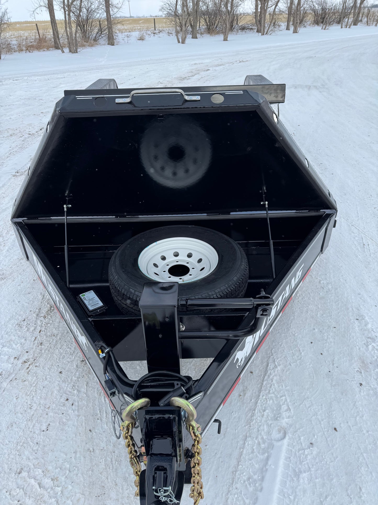 New 2025 Mustang Lowboy TILT Flat Deck Trailer