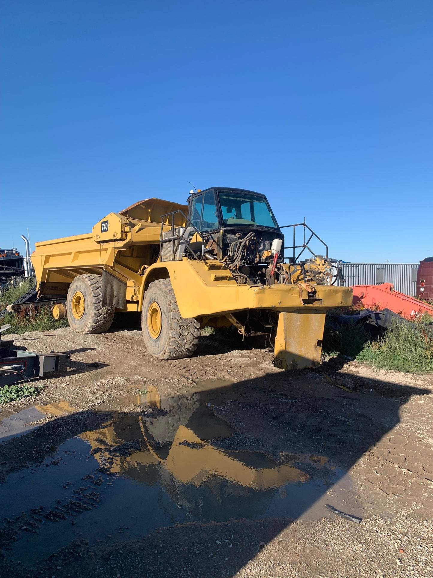 2002 CAT 740 Articulating Ejector Truck Parts
