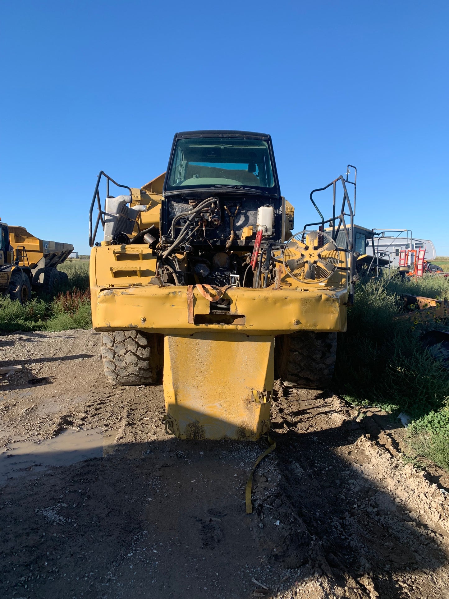 2002 CAT 740 Articulating Ejector Truck Parts
