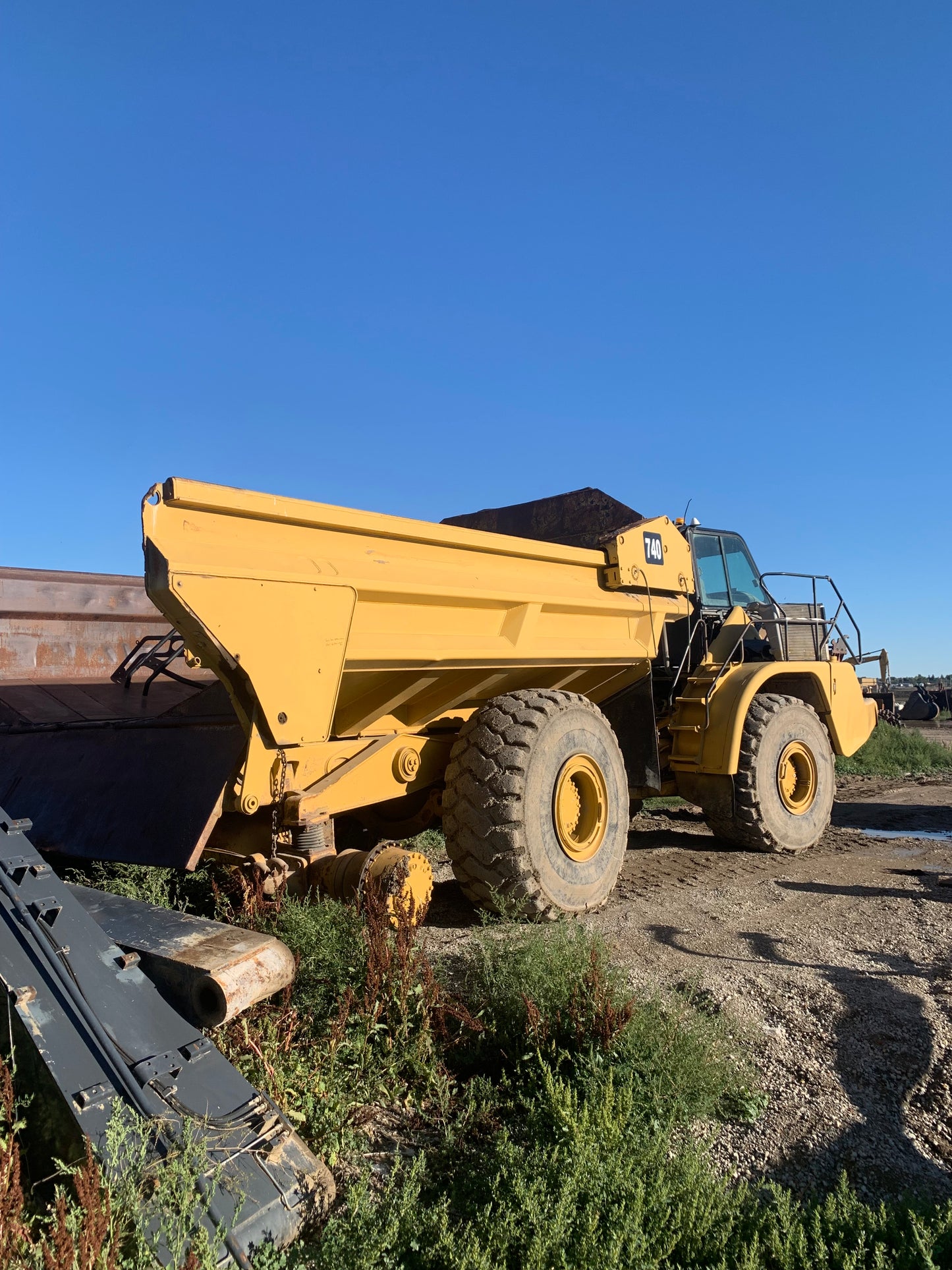 2002 CAT 740 Articulating Ejector Truck Parts