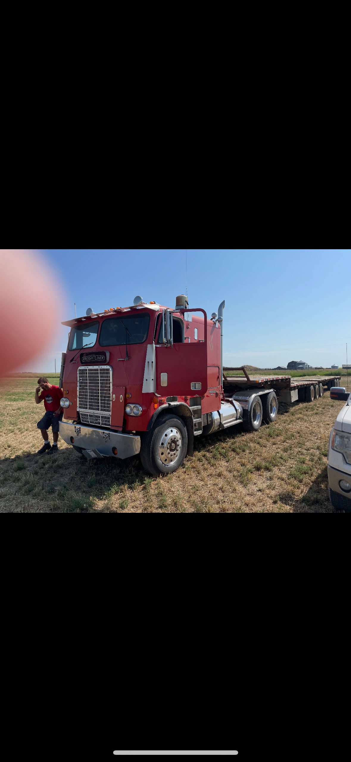 1983 Freightliner Cabover Semi