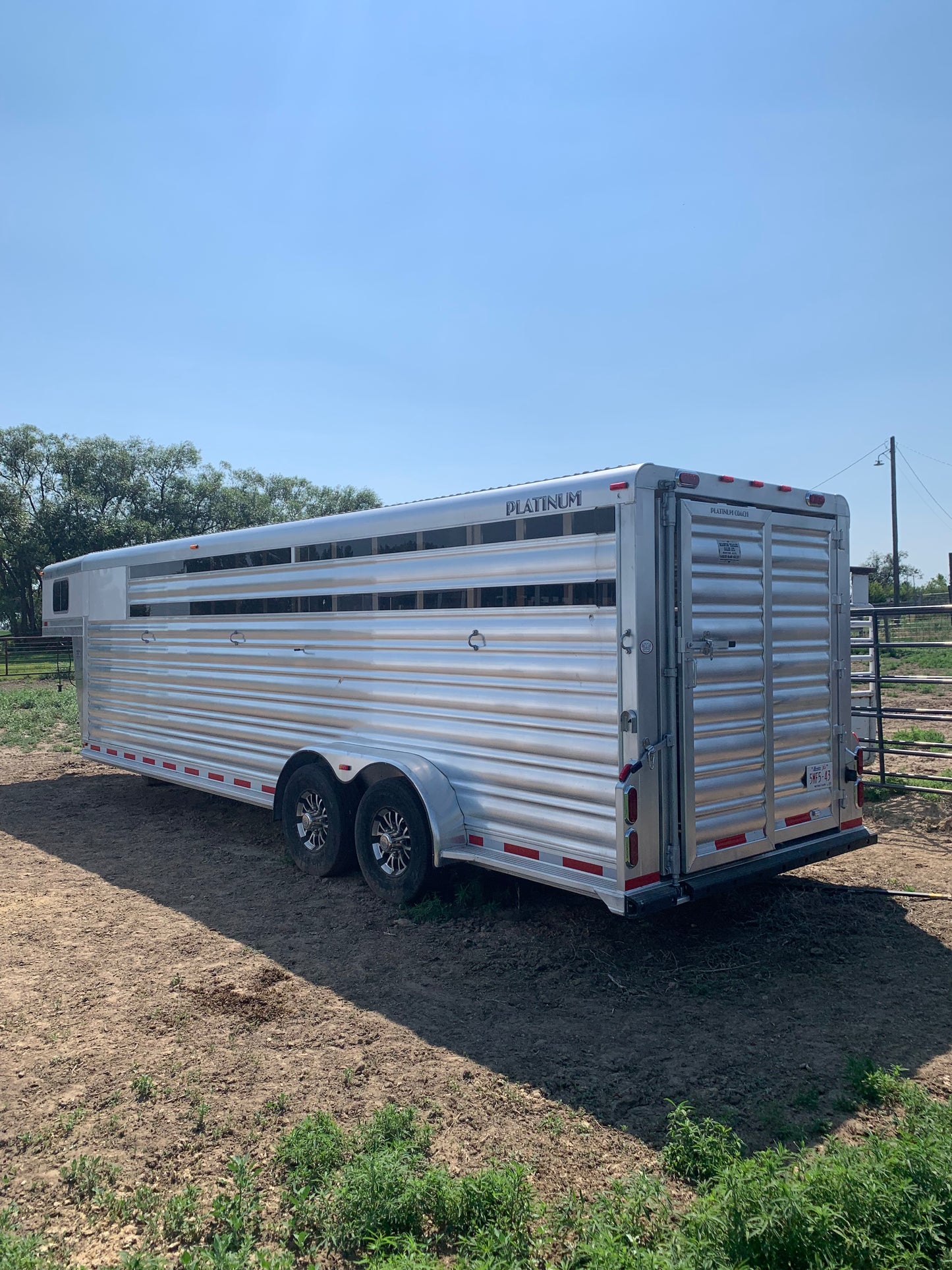 2024 Platinum 7x25 Combo Gooseneck