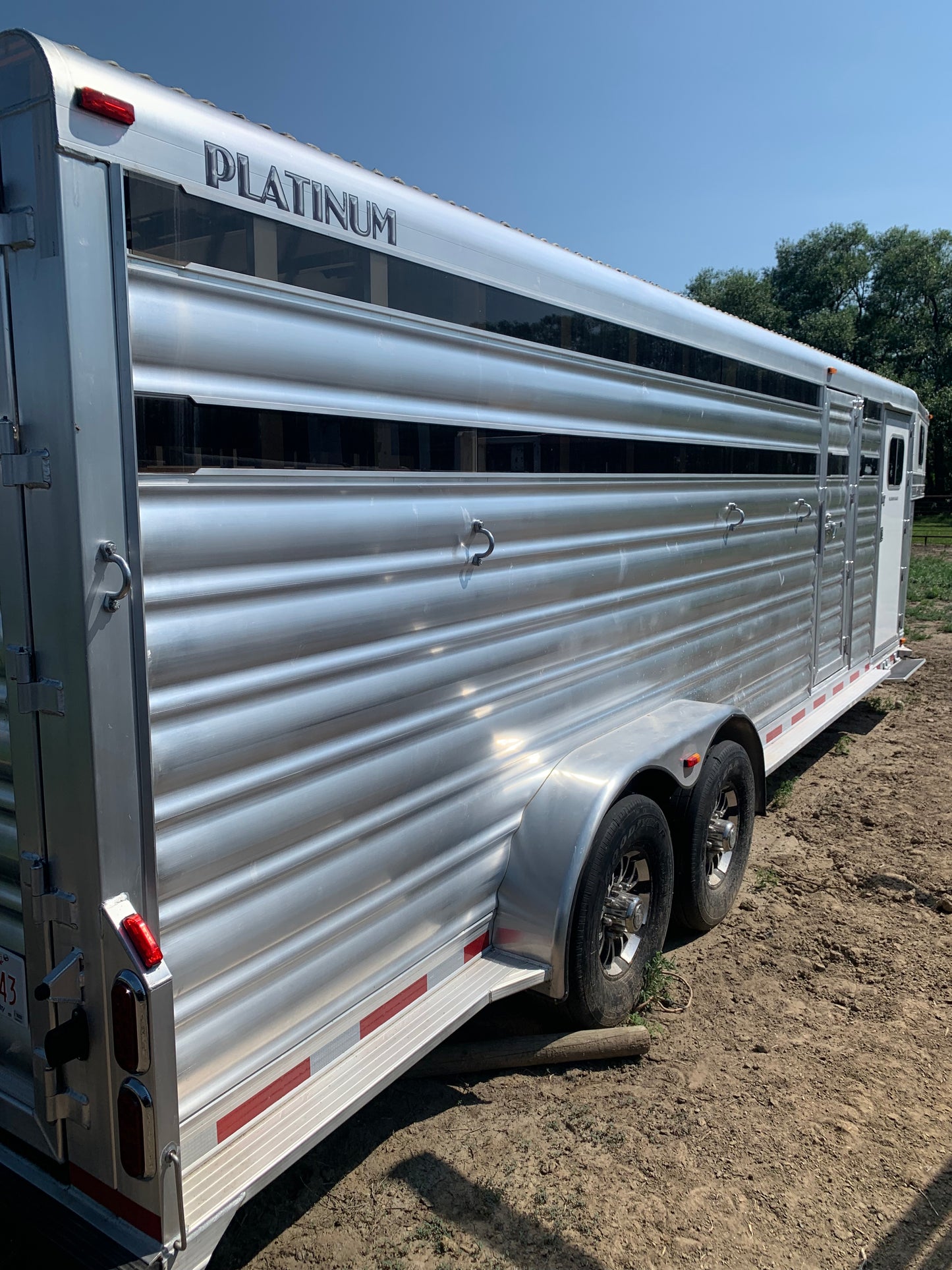 2024 Platinum 7x25 Combo Gooseneck