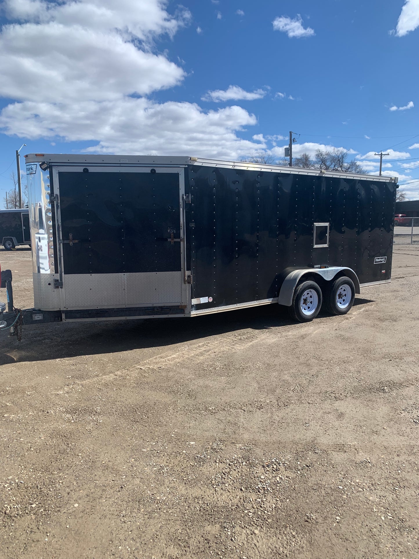 Haulmark 7x21 ATV Sled V Nose Trailer