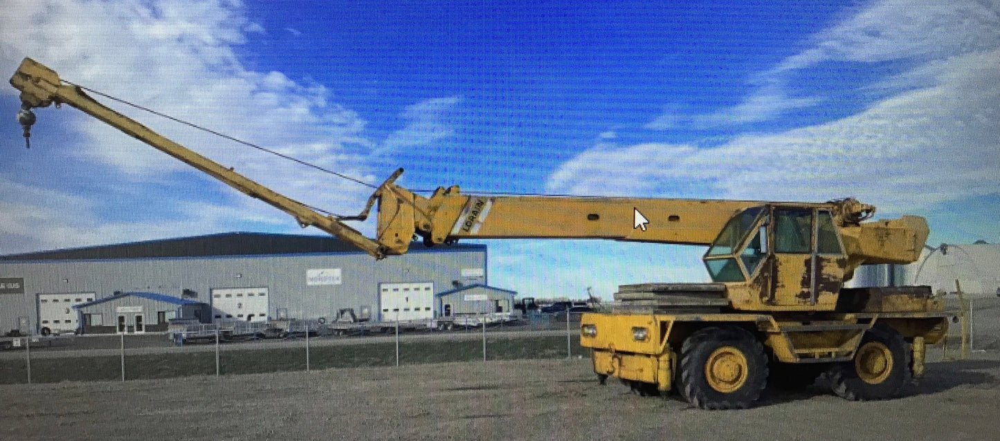 Lorain 4x4 Rough Terrain Crane