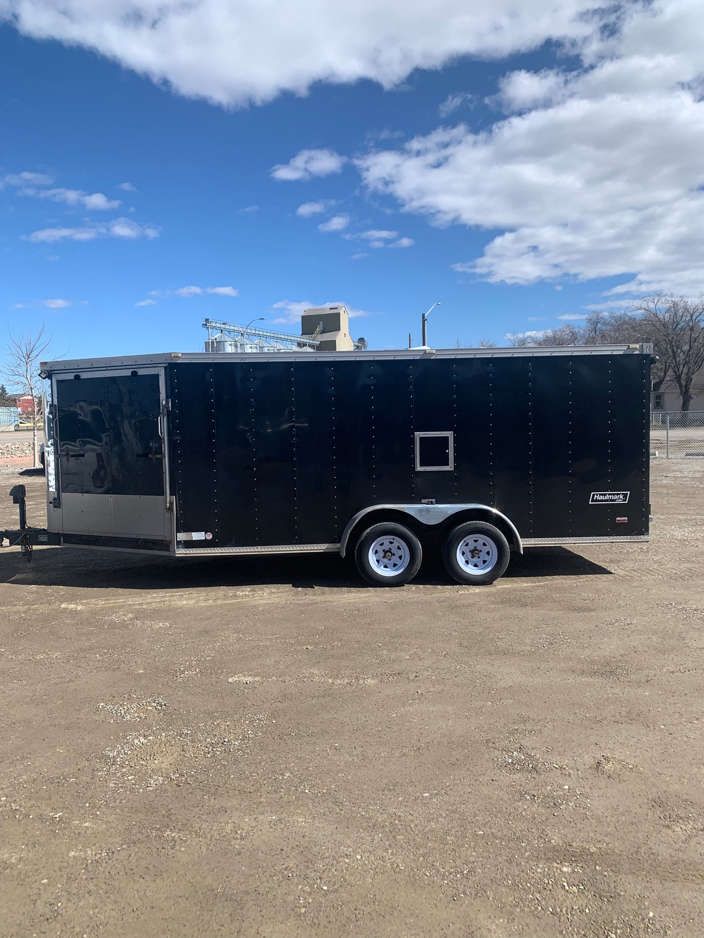 Haulmark 7x21 ATV Sled V Nose Trailer