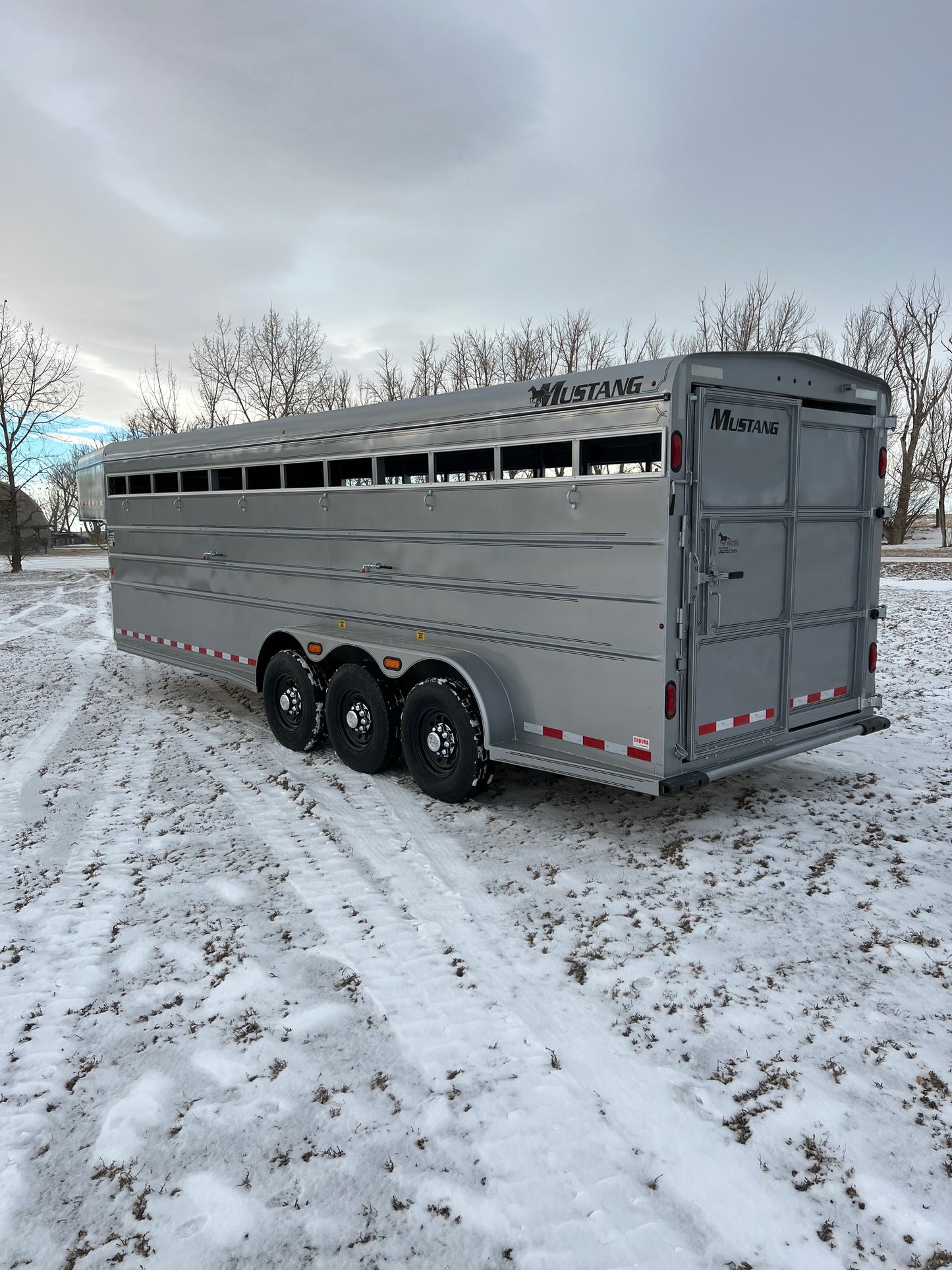 New 2024 Mustang 24ft Gooseneck Trailer