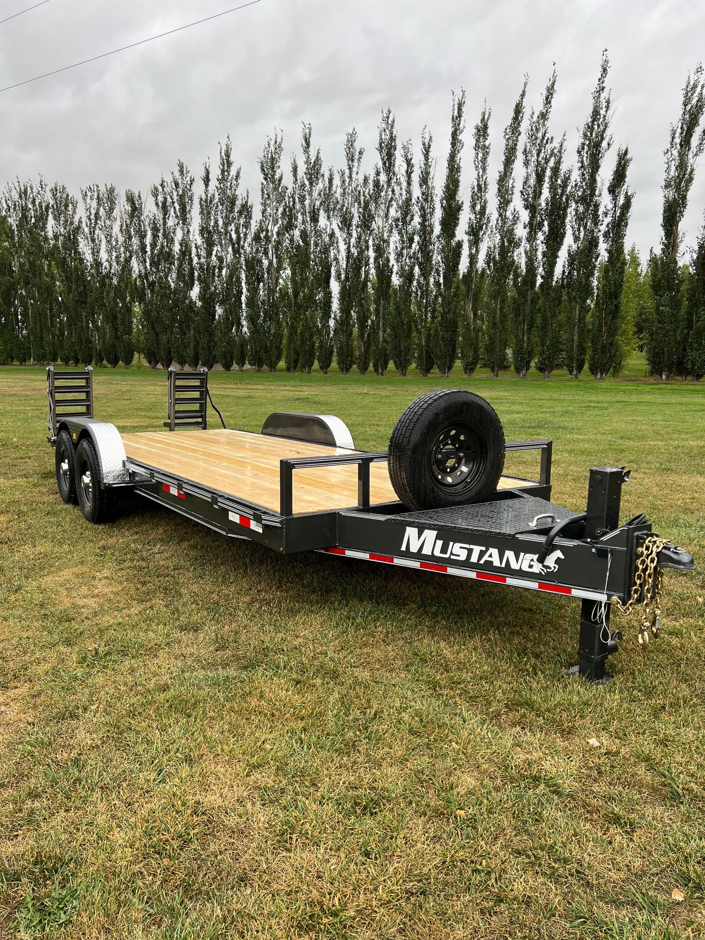 New 20ft Mustang  Equipment Trailer