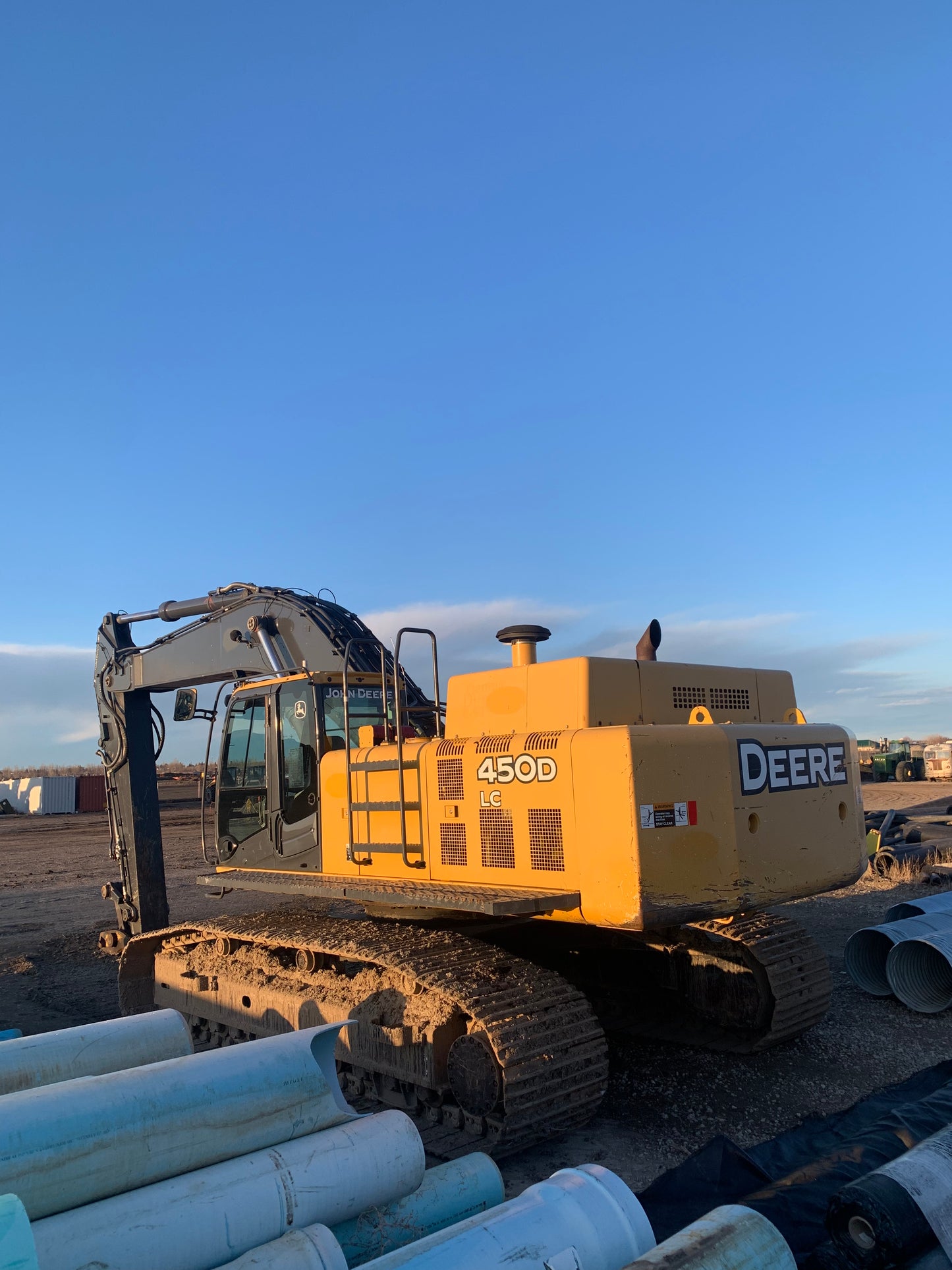 2010 John Deere 450D Excavator