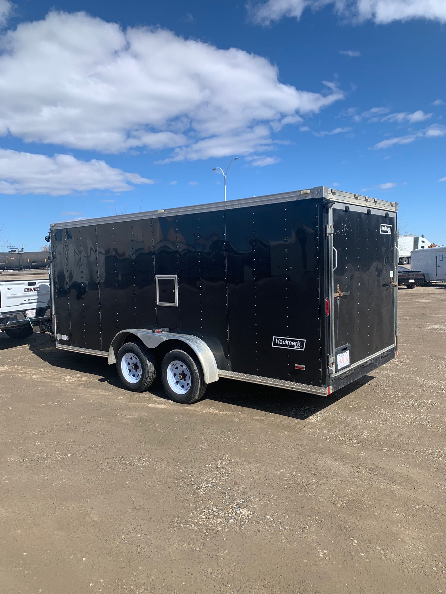 Haulmark 7x21 ATV Sled V Nose Trailer