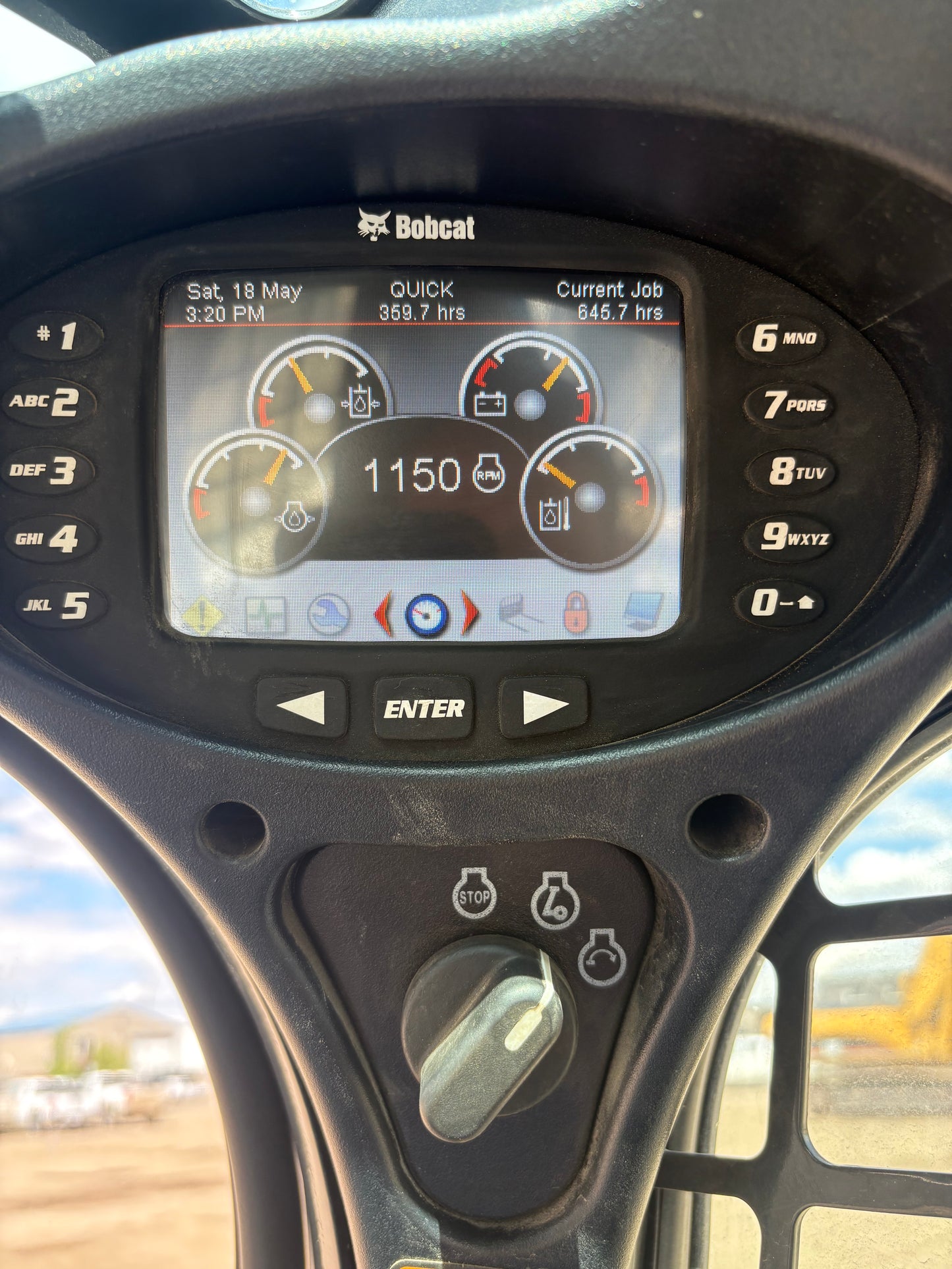 2018 Bobcat S595 Skidsteer *643Hours