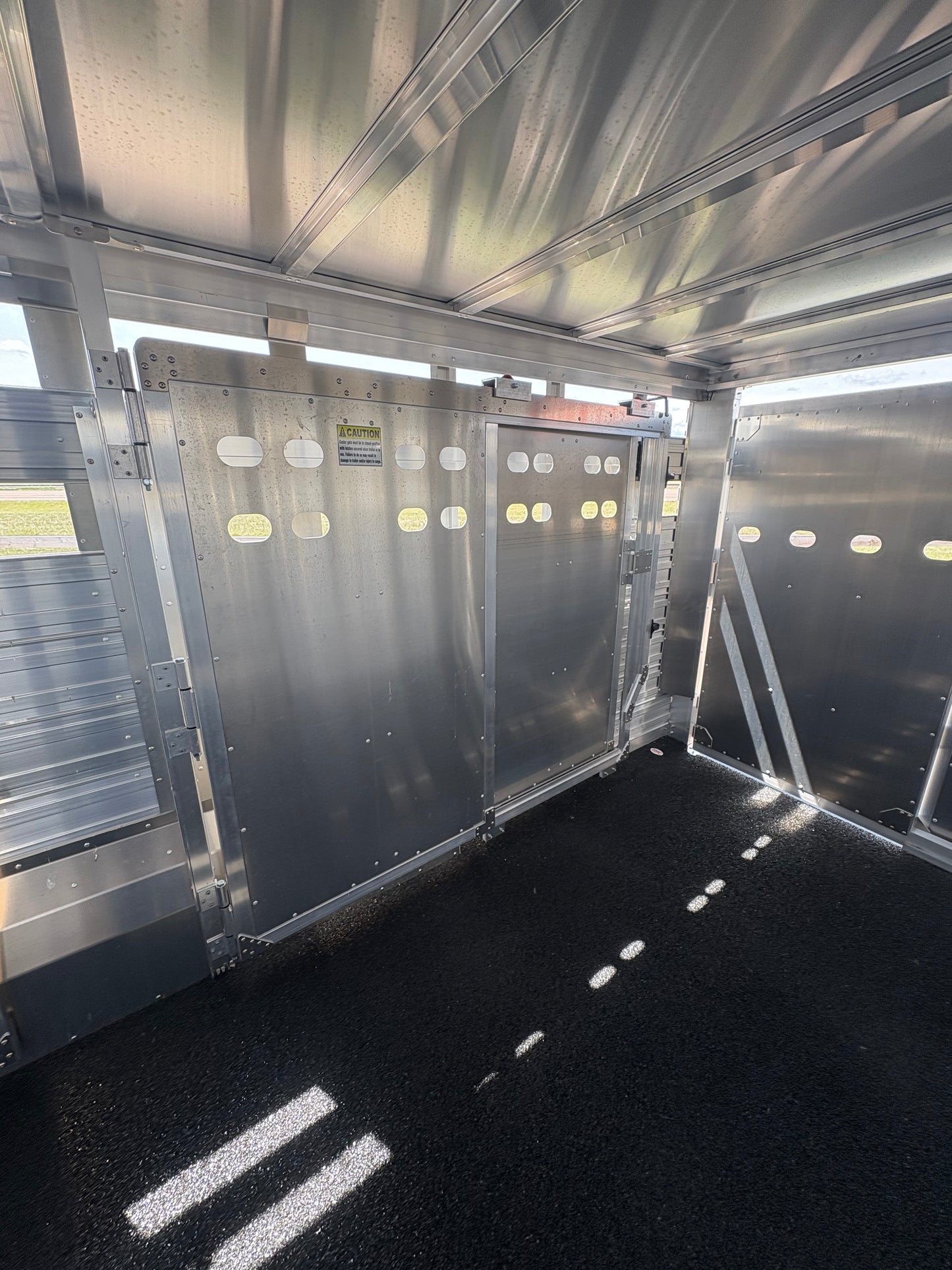 New 2025 Duralite Gooseneck Stock Trailer