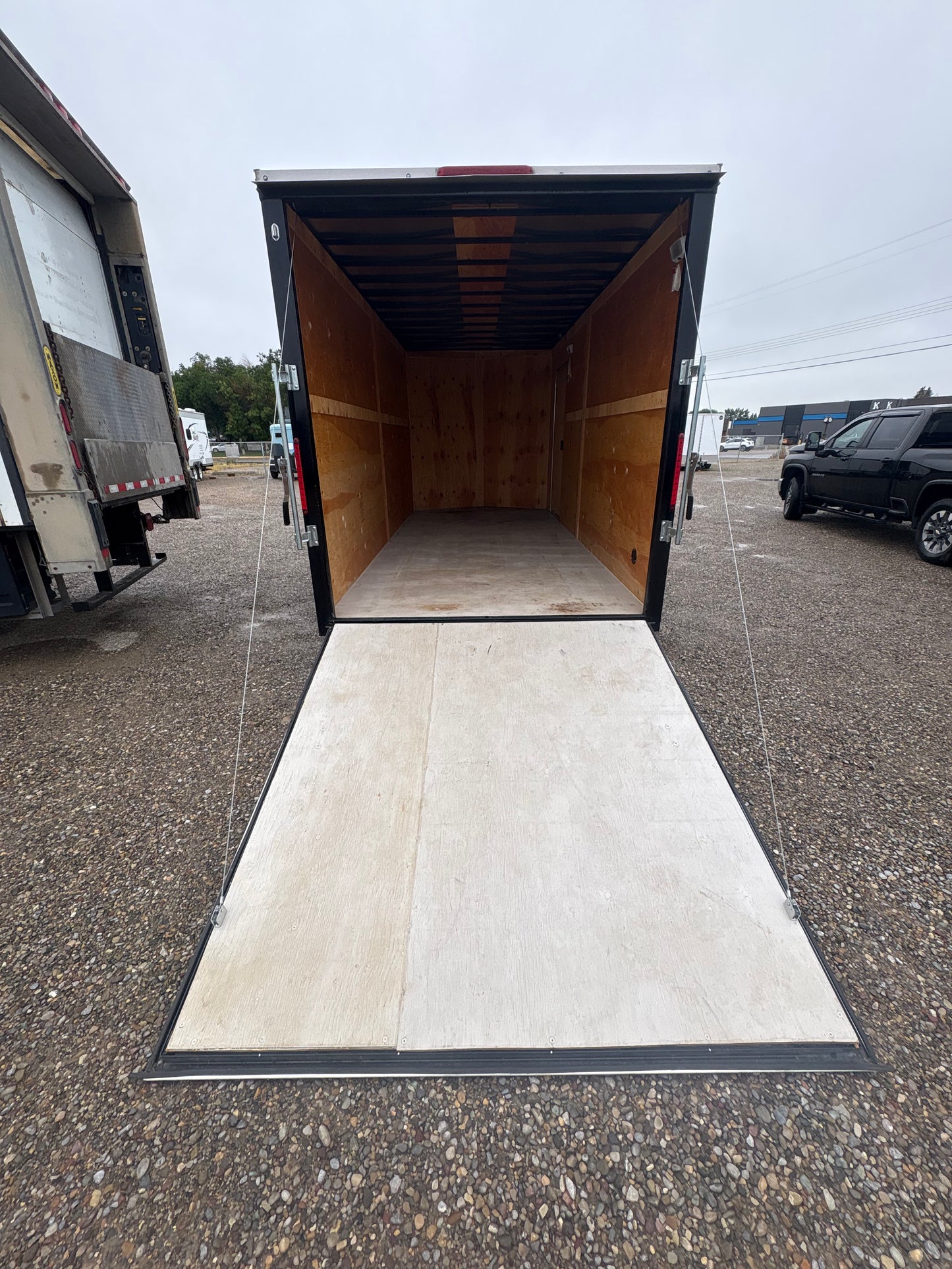 2022 C&B Big10 7x16 V Nose Cargo Trailer