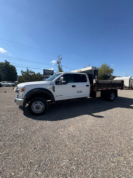2021 F-550 Diesel Crew 4x4 W/ 12ft Steel Dump Box