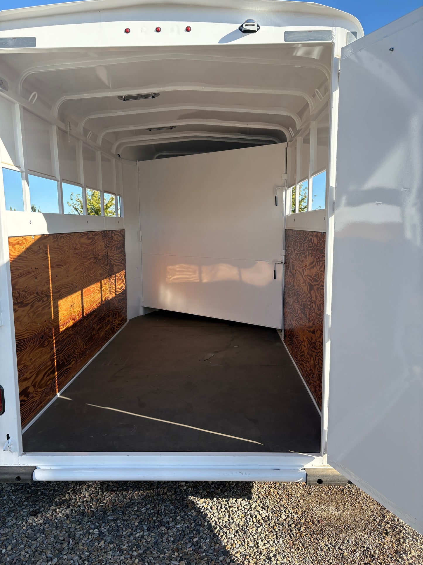 New 2026 Mustang Horse Trailer 7x14 w/ Tack Extra Height