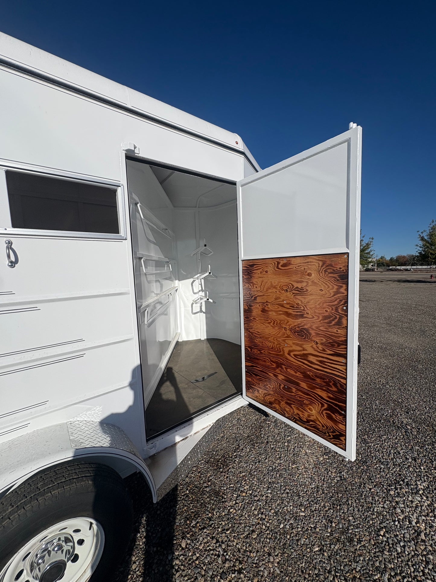 New 2026 Mustang Horse Trailer 7x14 w/ Tack Extra Height
