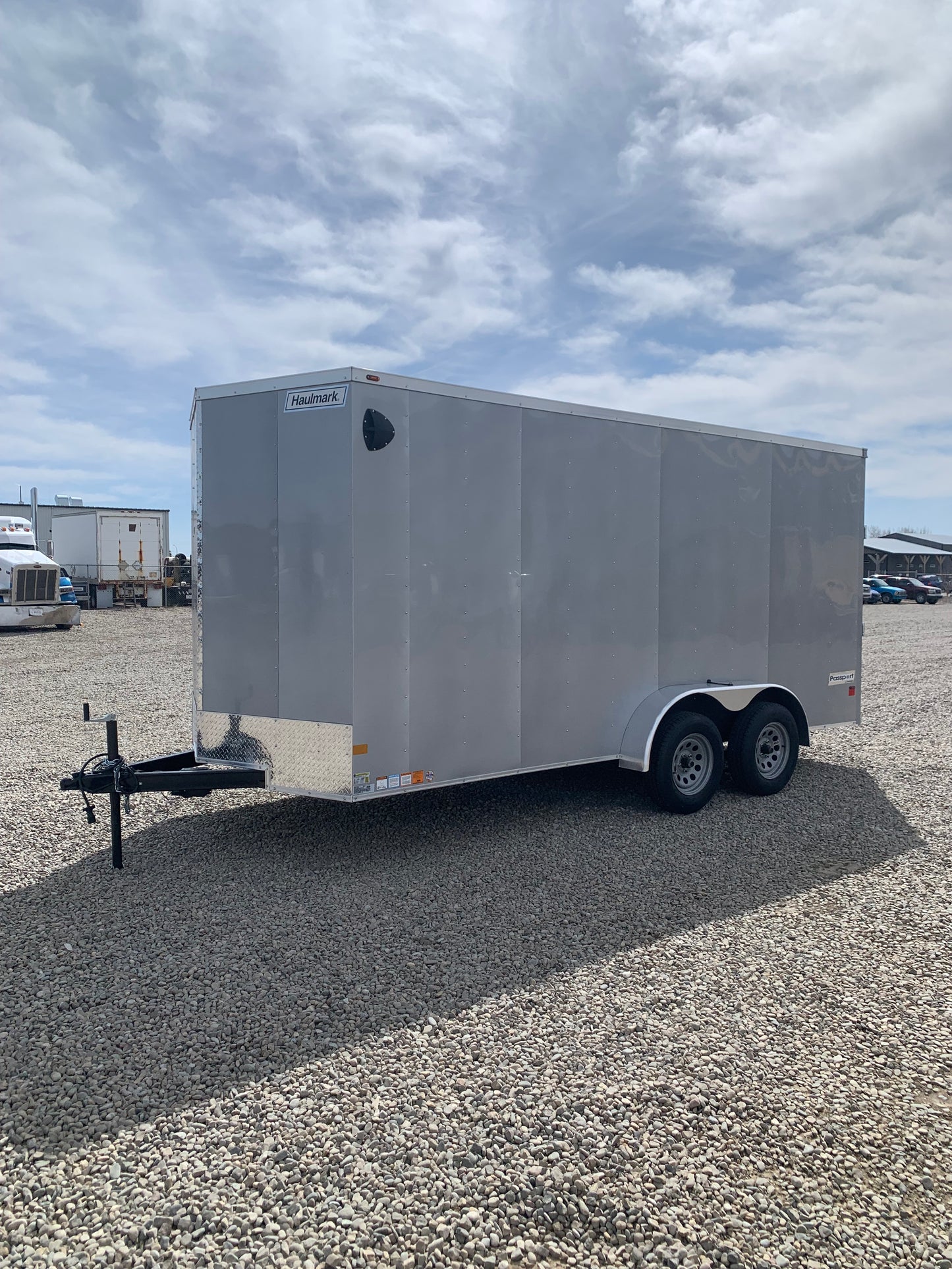 2024 Haulmark V Nose 7x16 Deluxe Cargo Trailer