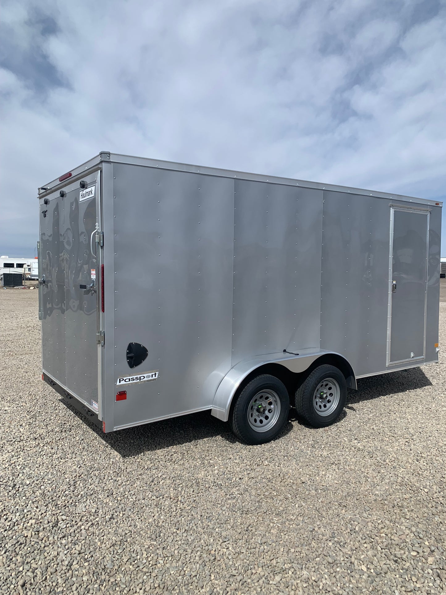 2024 Haulmark V Nose 7x16 Deluxe Cargo Trailer