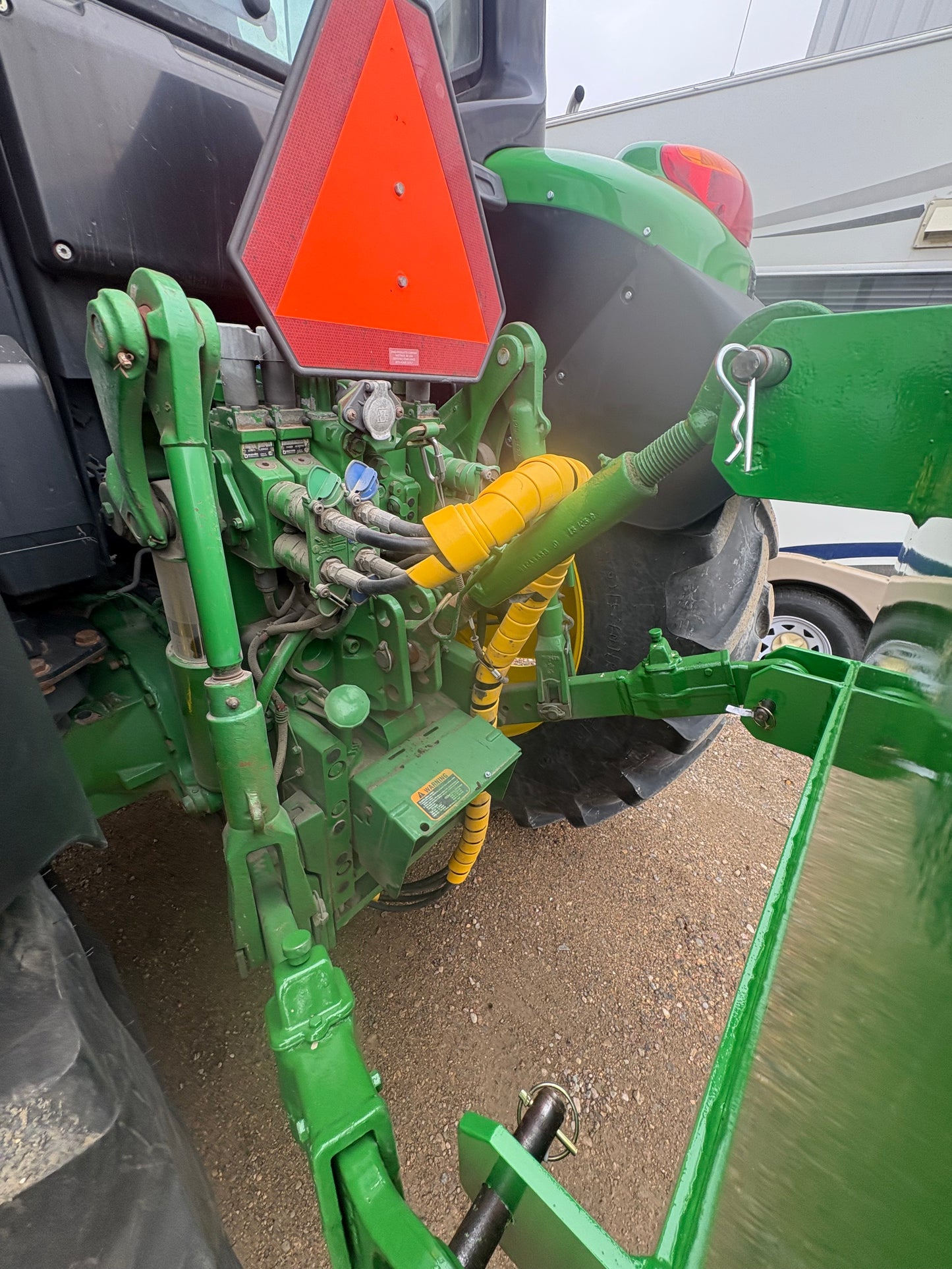 2015 John Deere 6125M Tractor w/Front Blade