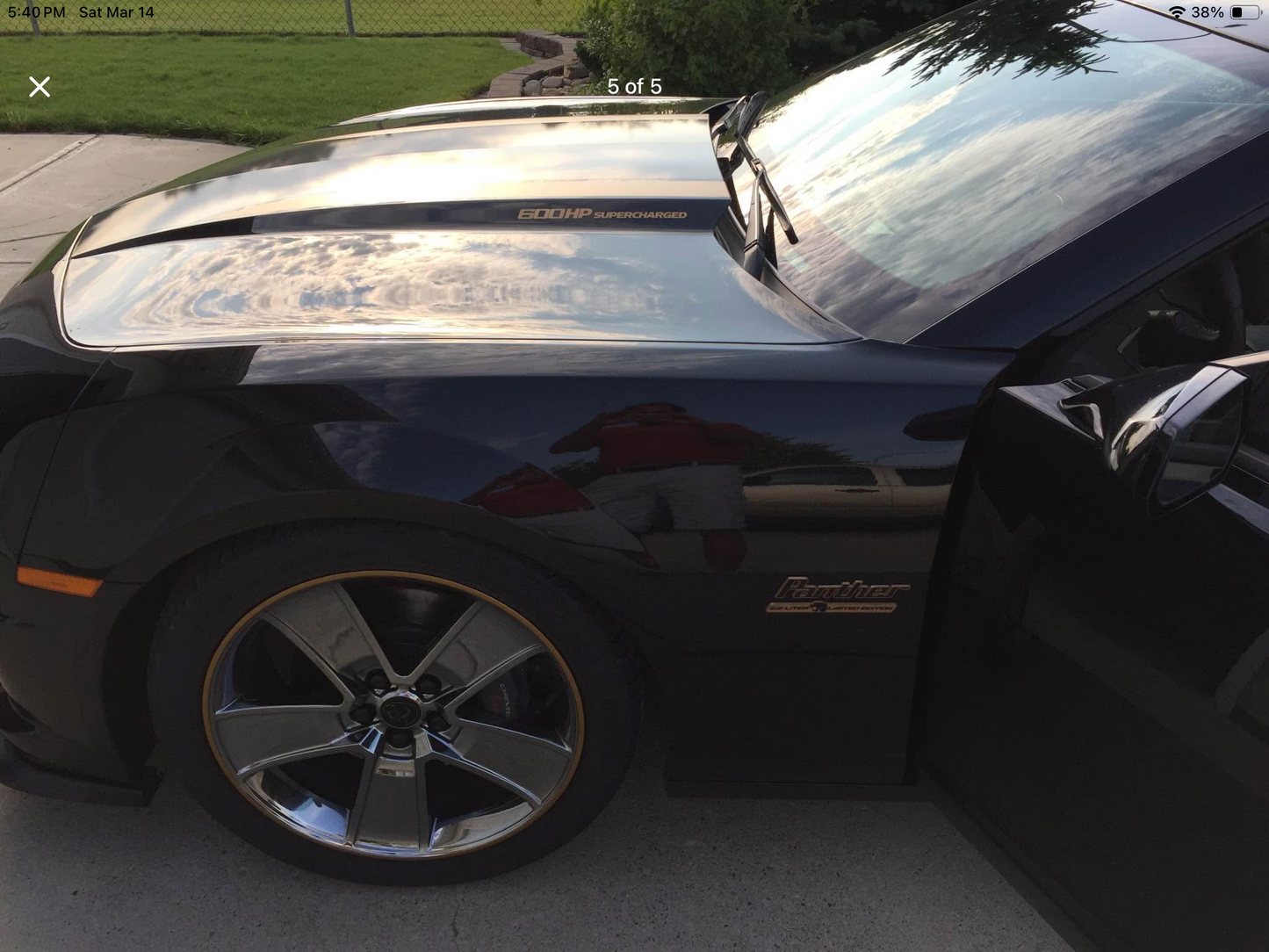 2012 Chevrolet Camaro SLP Panther 600